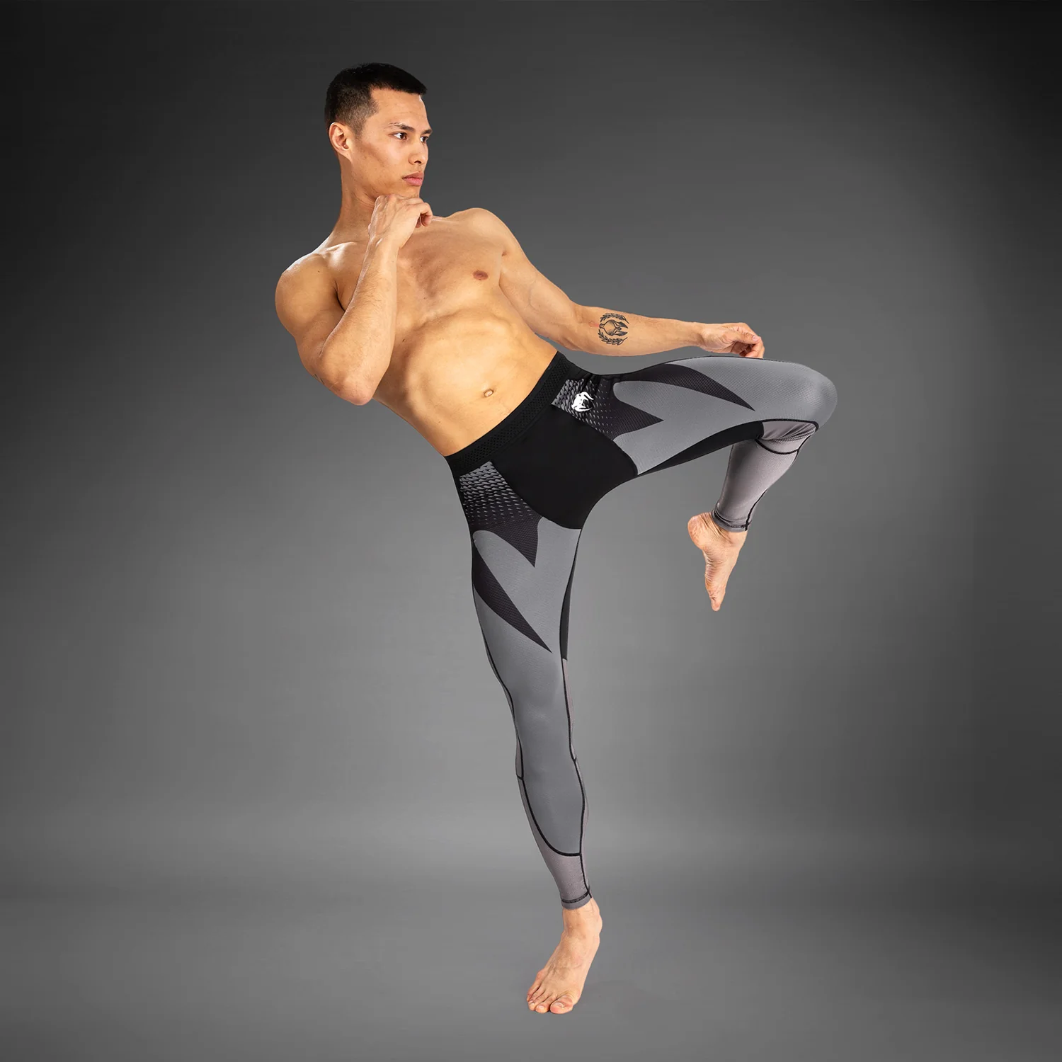 Venum Attack Pantalones de Compresión para Hombre - Negro - Image 7