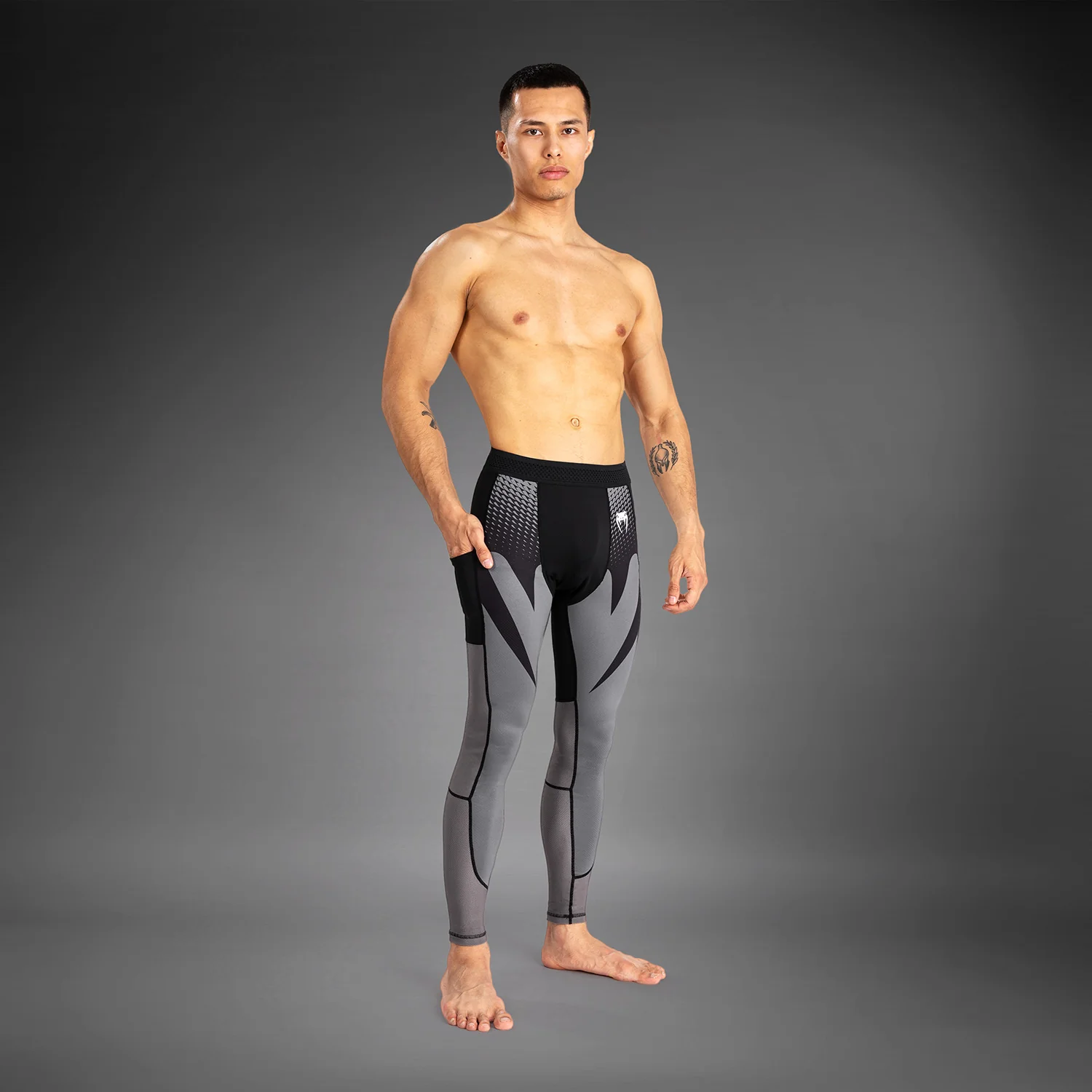 Venum Attack Pantalones de Compresión para Hombre - Negro - Image 8