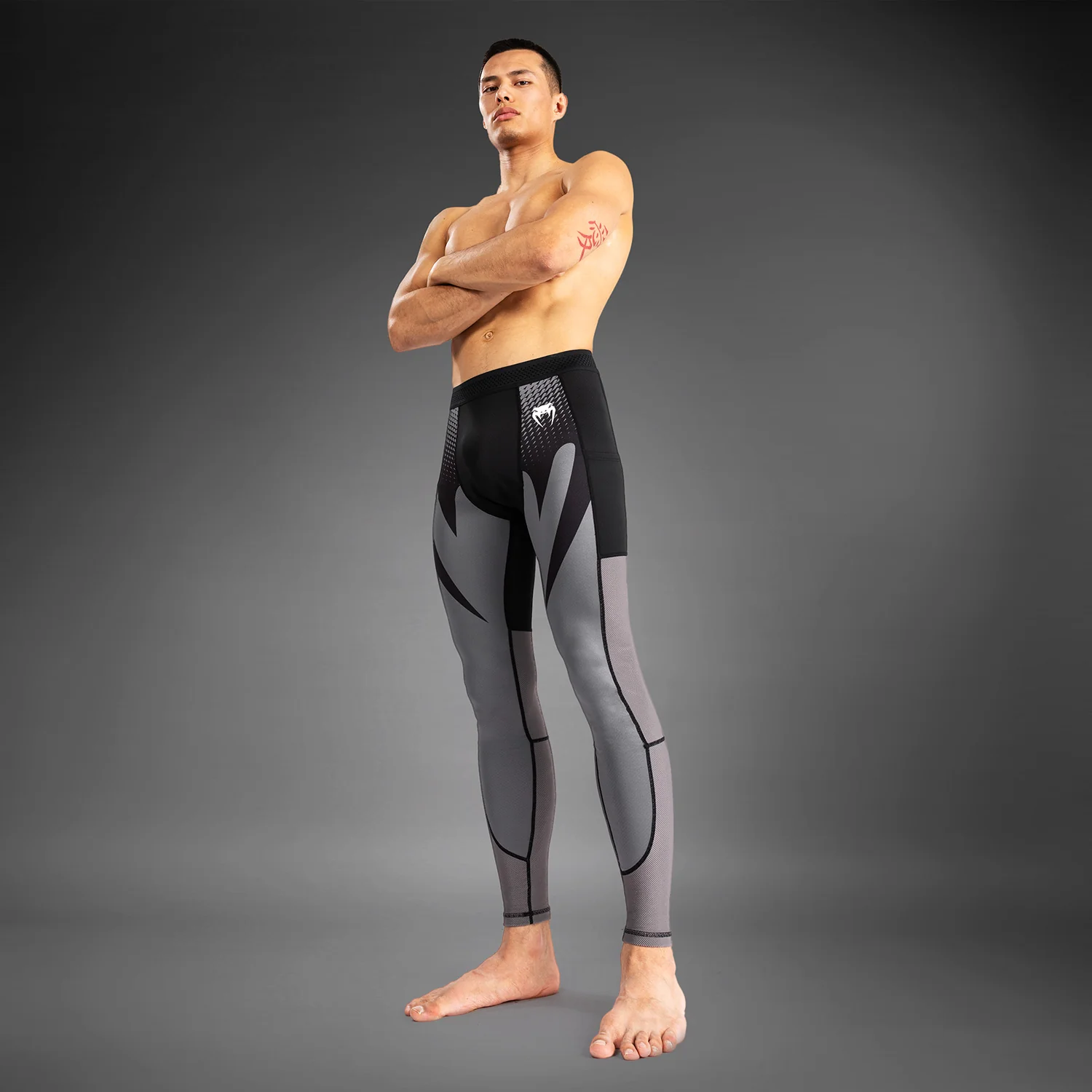 Venum Attack Pantalones de Compresión para Hombre - Negro - Image 9