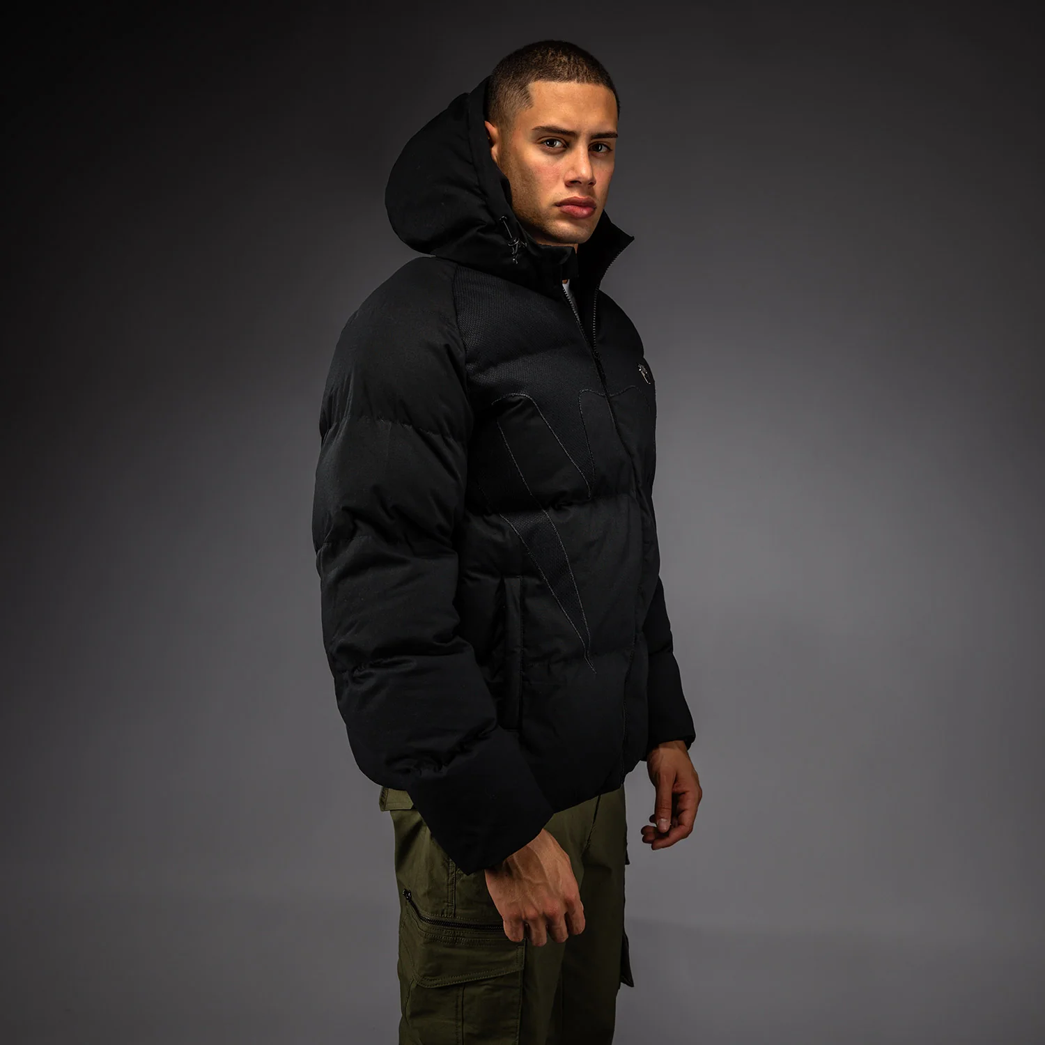 Venum Attack Urban Gi Chaqueta de Plumón – Negro - Image 2