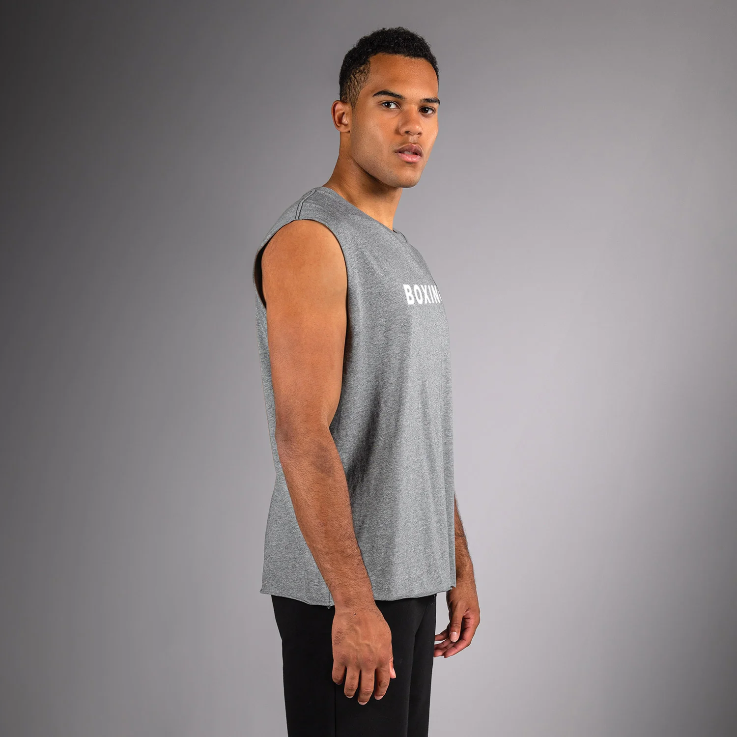 Venum Boxing VT Camiseta – Gris Jaspeado - Image 2