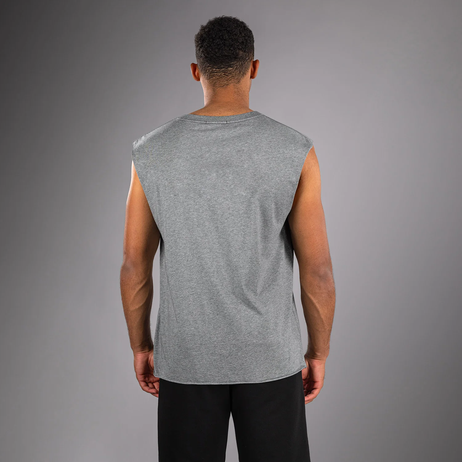 Venum Boxing VT Camiseta – Gris Jaspeado - Image 3