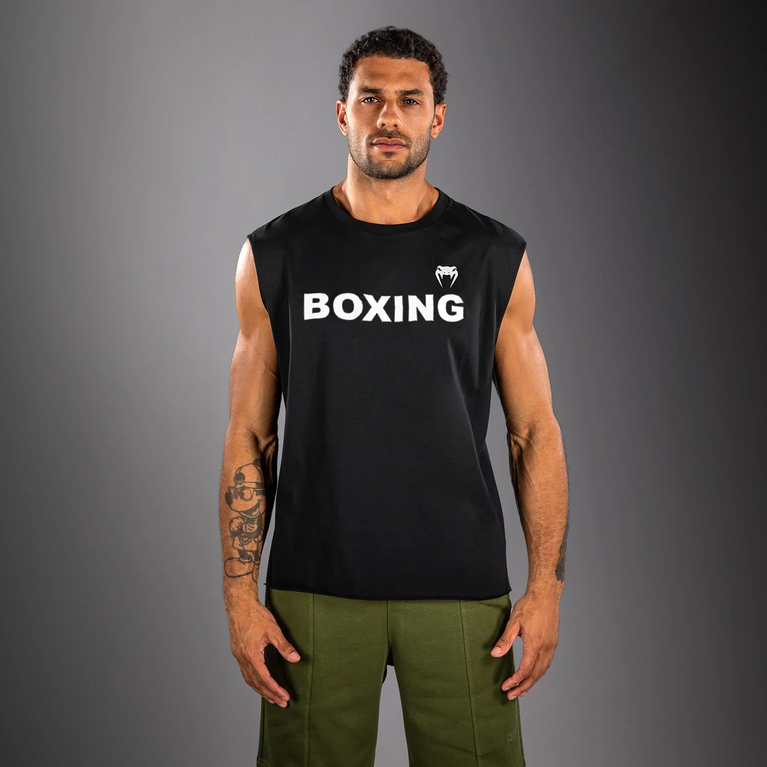 Venum Boxing VT Camiseta Sin Mangas – Negro