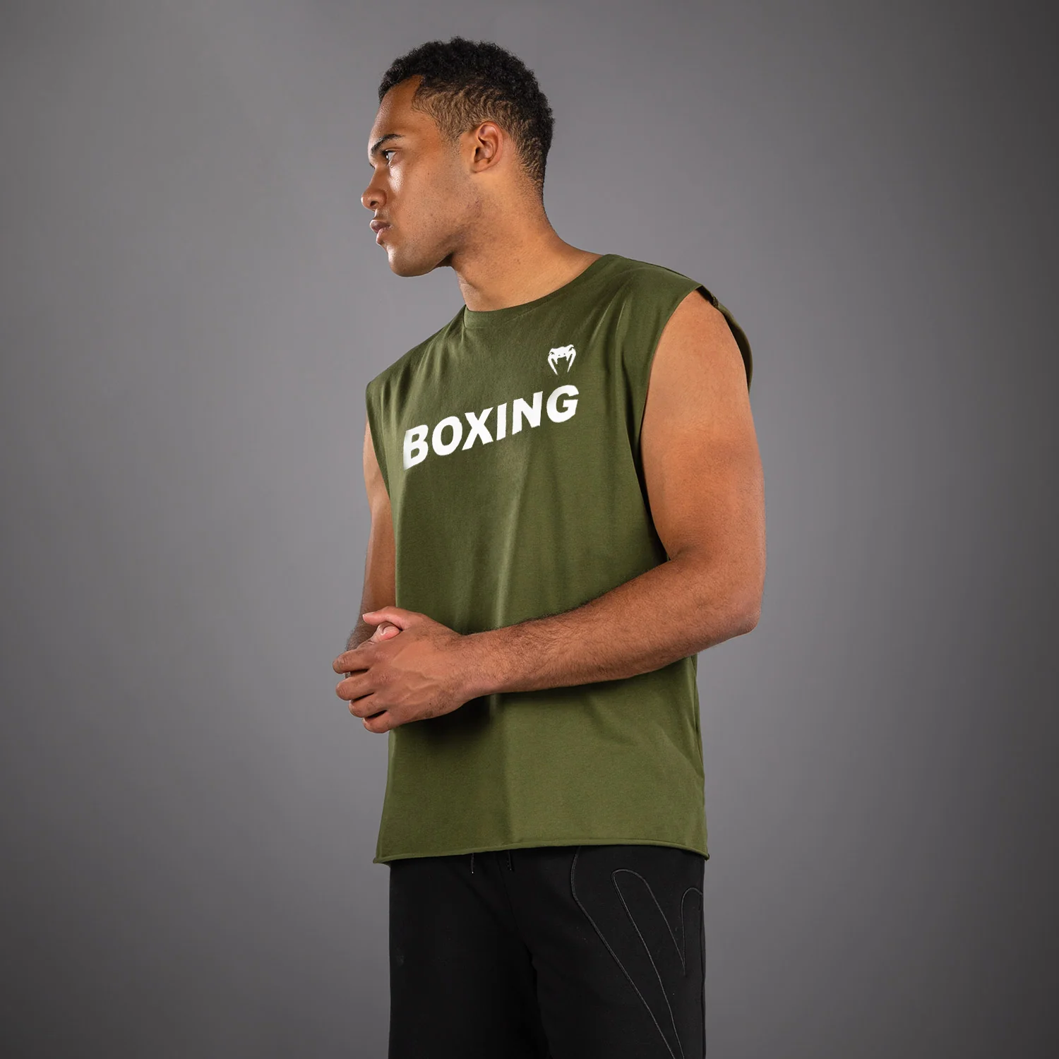 Venum Boxing VT Camiseta – Verde Militar - Image 2