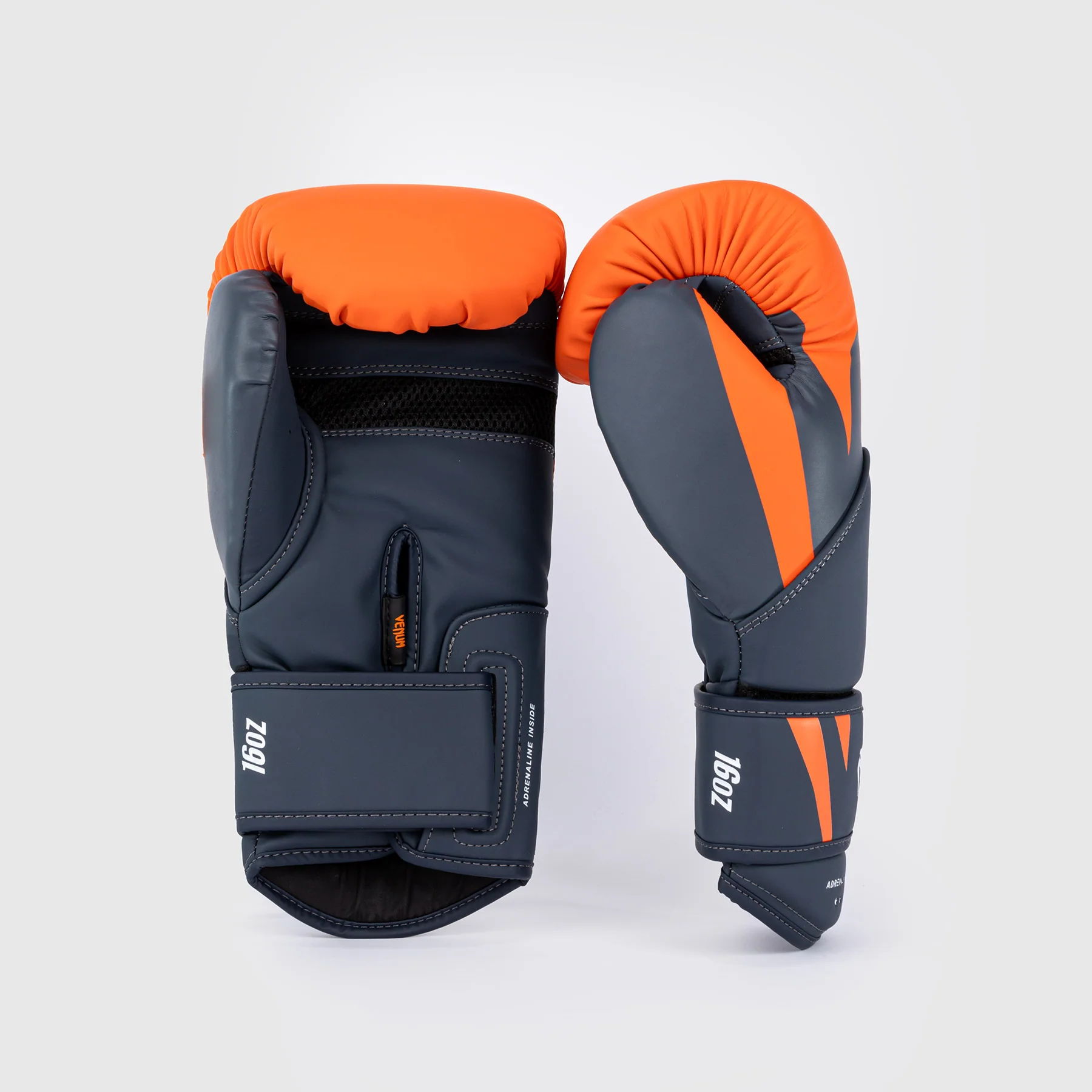 Venum Challenger 4.0 Guantes de Boxeo - Naranja/Azul marino - Image 3