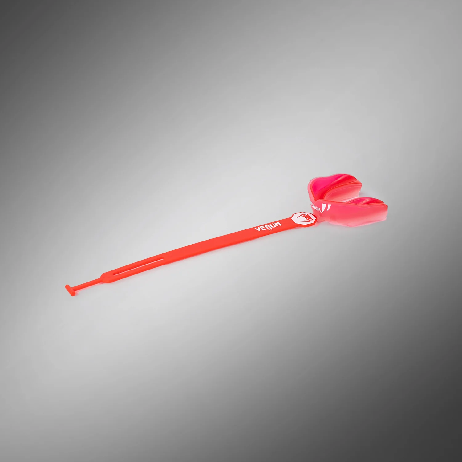 Venum Challenger Protector Bucal Niños con Correa/Sin Correa - Rojo Transparente - Image 3
