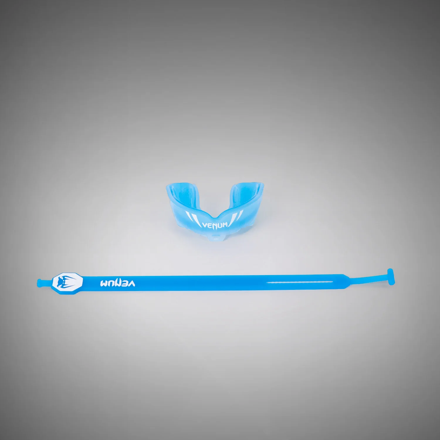 Venum Challenger Protector Bucal Niños - Con Correa/Sin Correa - Azul Transparente - Image 2