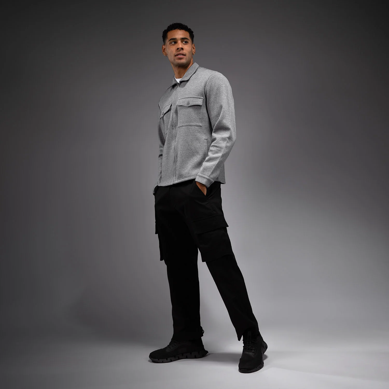 Venum City Core Chaqueta - Nube Gris - Image 5