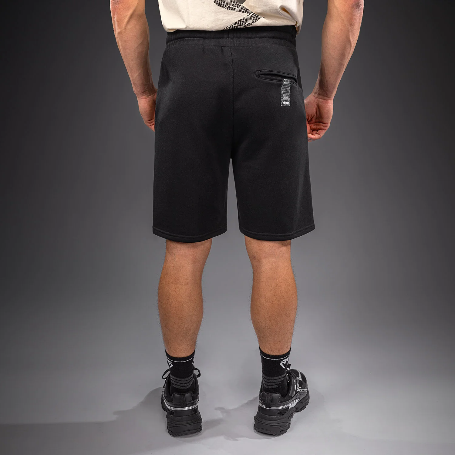 Venum Classic Fleece Short de Algodón - Negro - Image 4