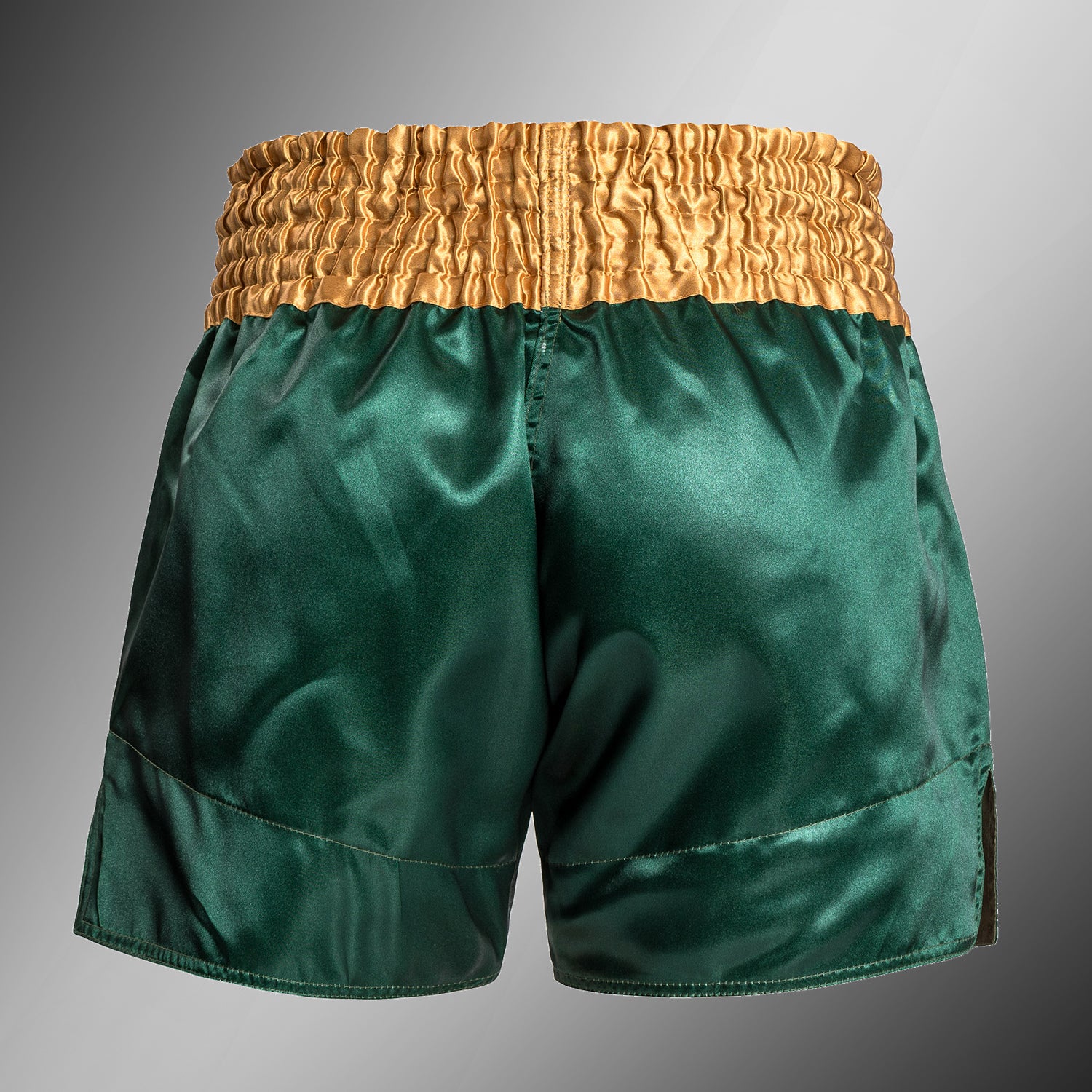 Venum Classic - Muay Thai Short - Verde/Dorado/Blanco - Image 4