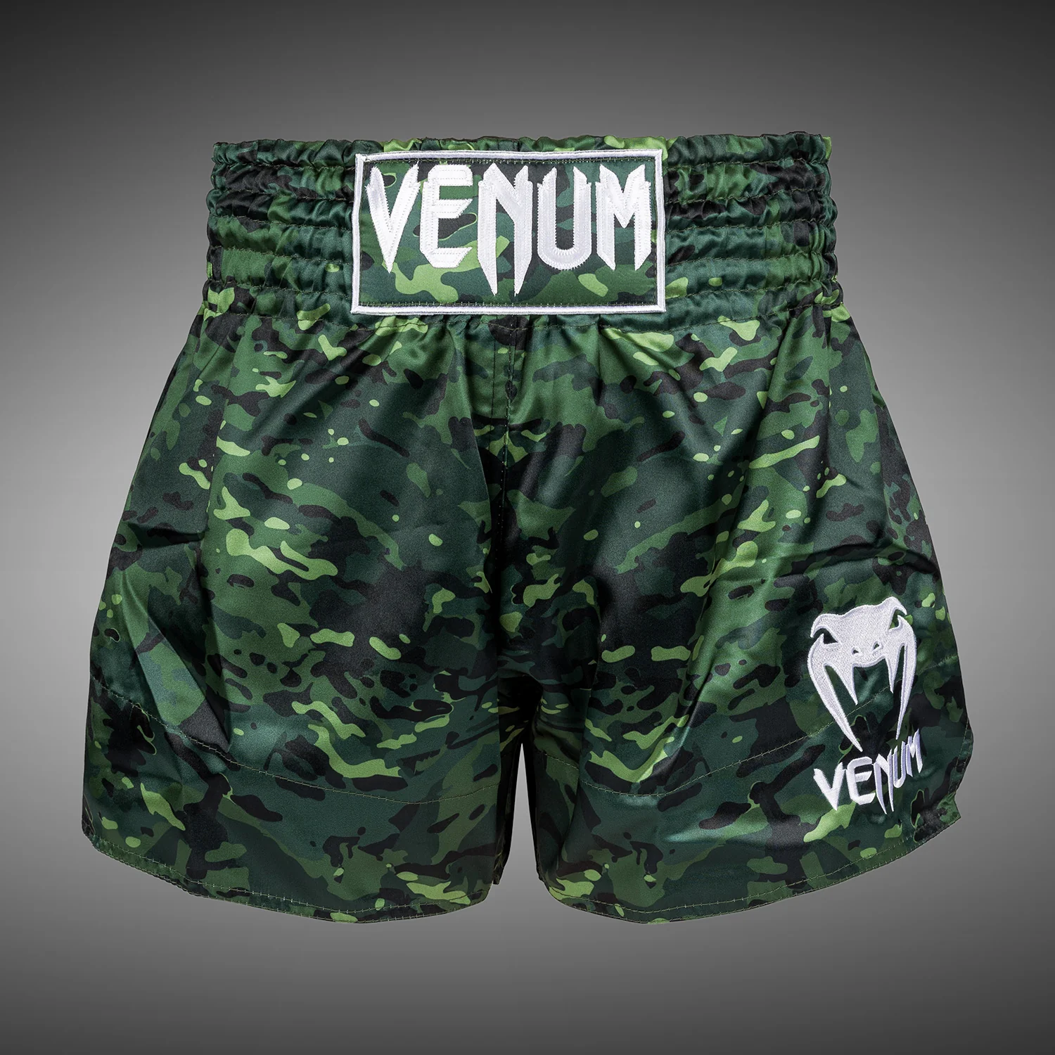 Venum Classic Pantalones cortos de Muay Thai - Bosque Camo