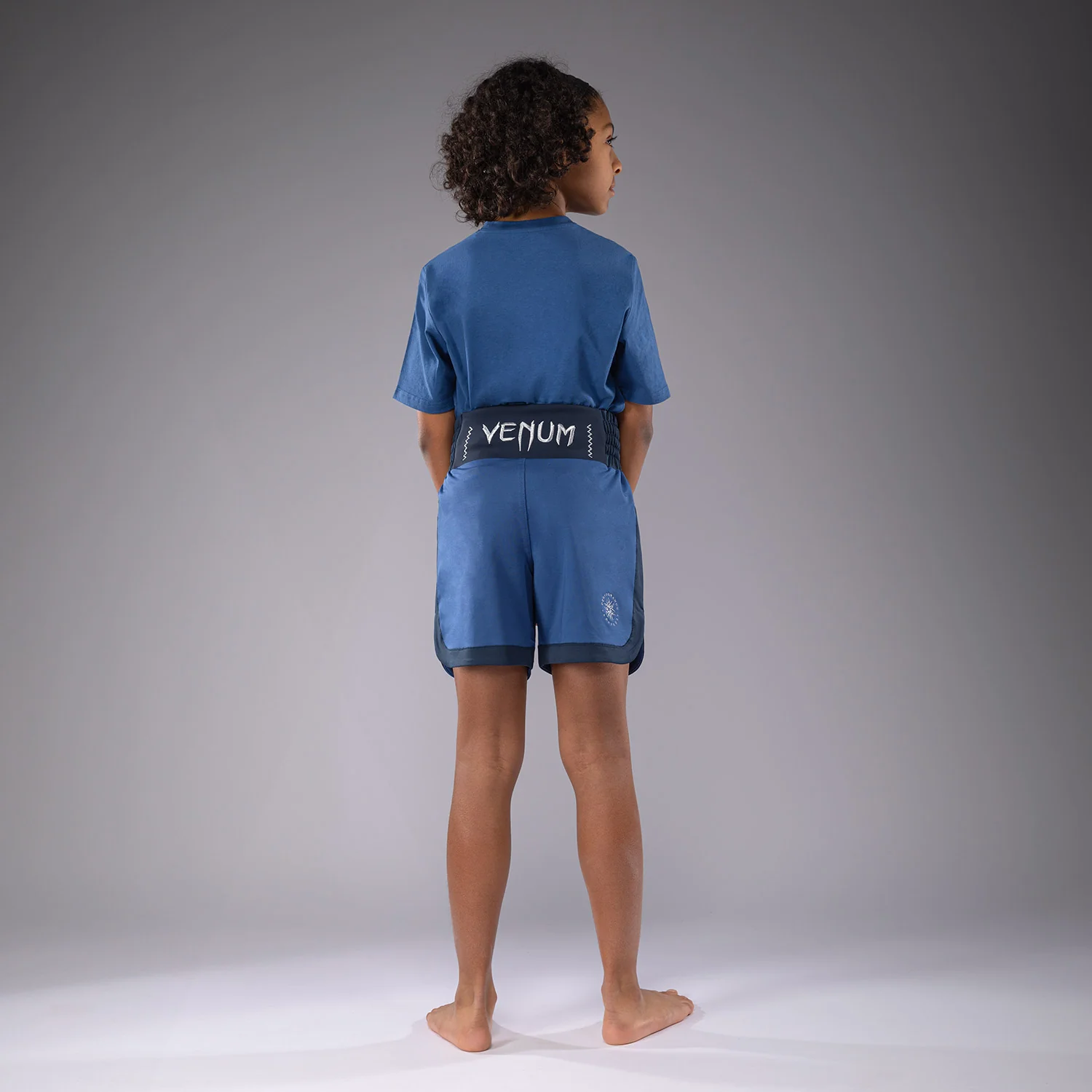 Venum Classic Short de boxeo para niños - Azul real - Image 4