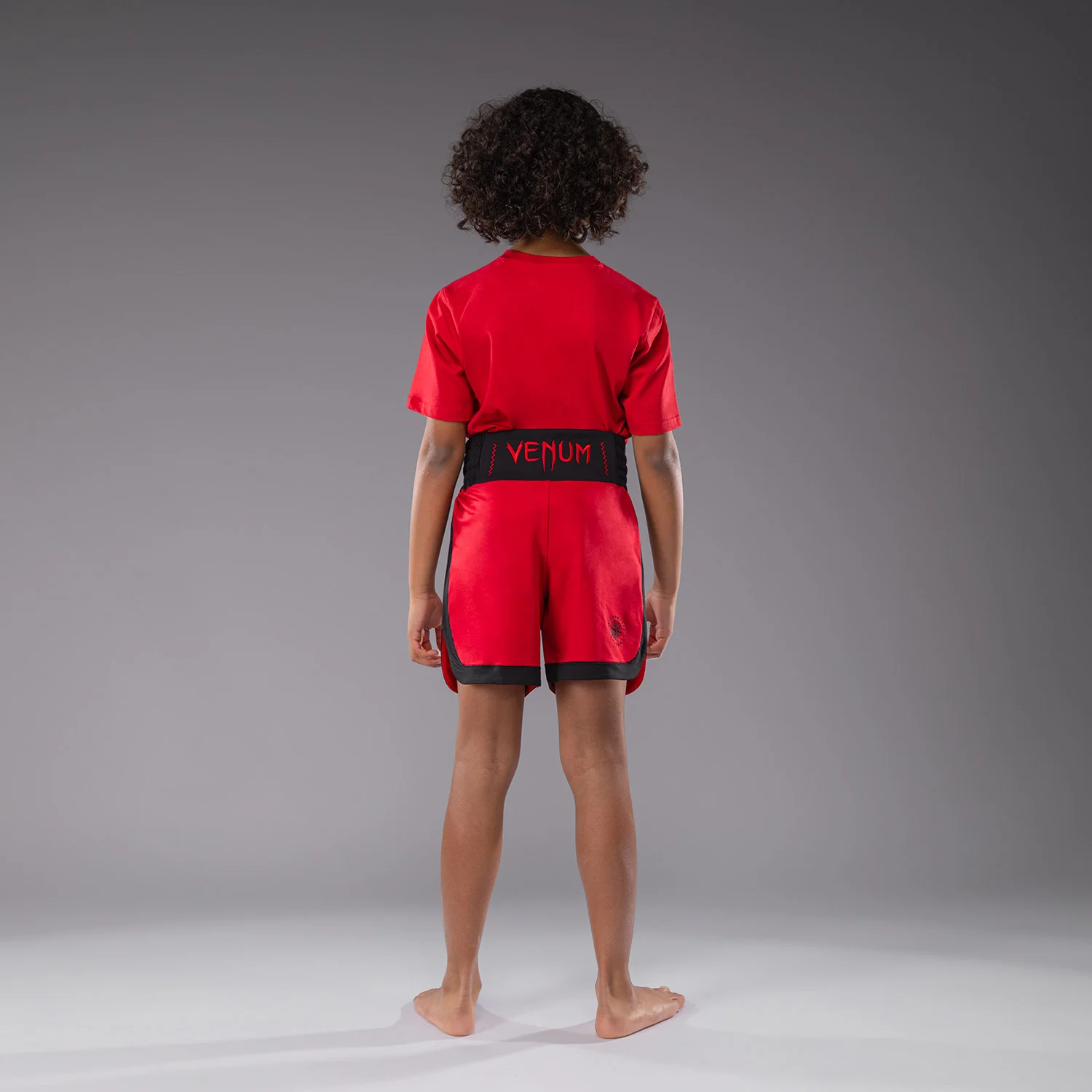Venum Classic Short de boxeo para niños - Rojo cereza - Image 4