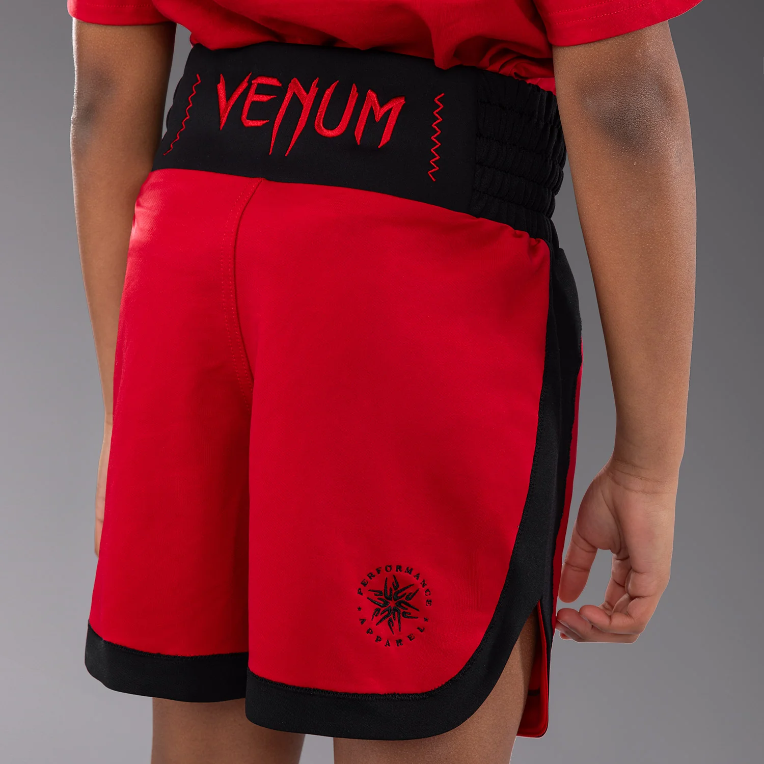 Venum Classic Short de boxeo para niños - Rojo cereza - Image 5