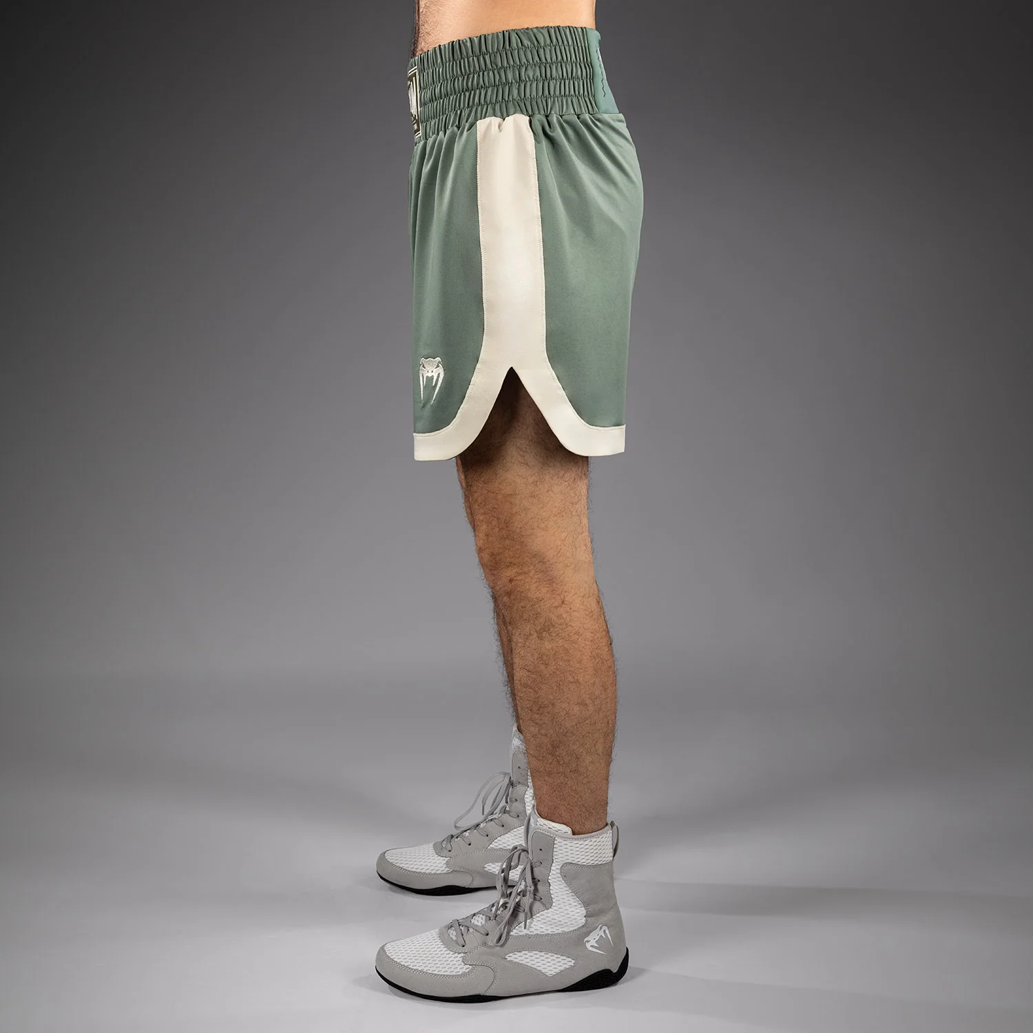 Venum Classic Short de Boxeo - Verde Agua/Marfil - Image 2