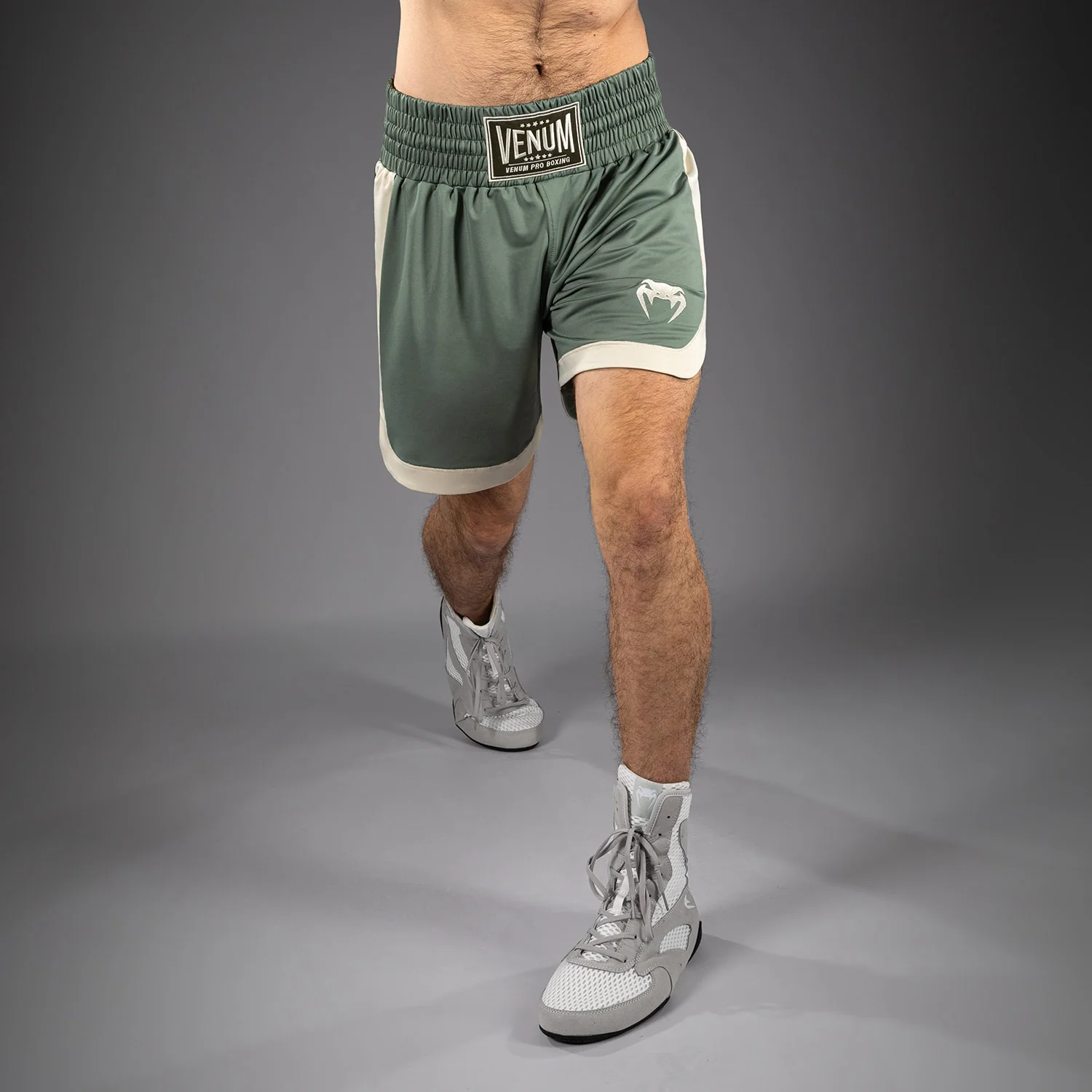 Venum Classic Short de Boxeo - Verde Agua/Marfil - Image 6