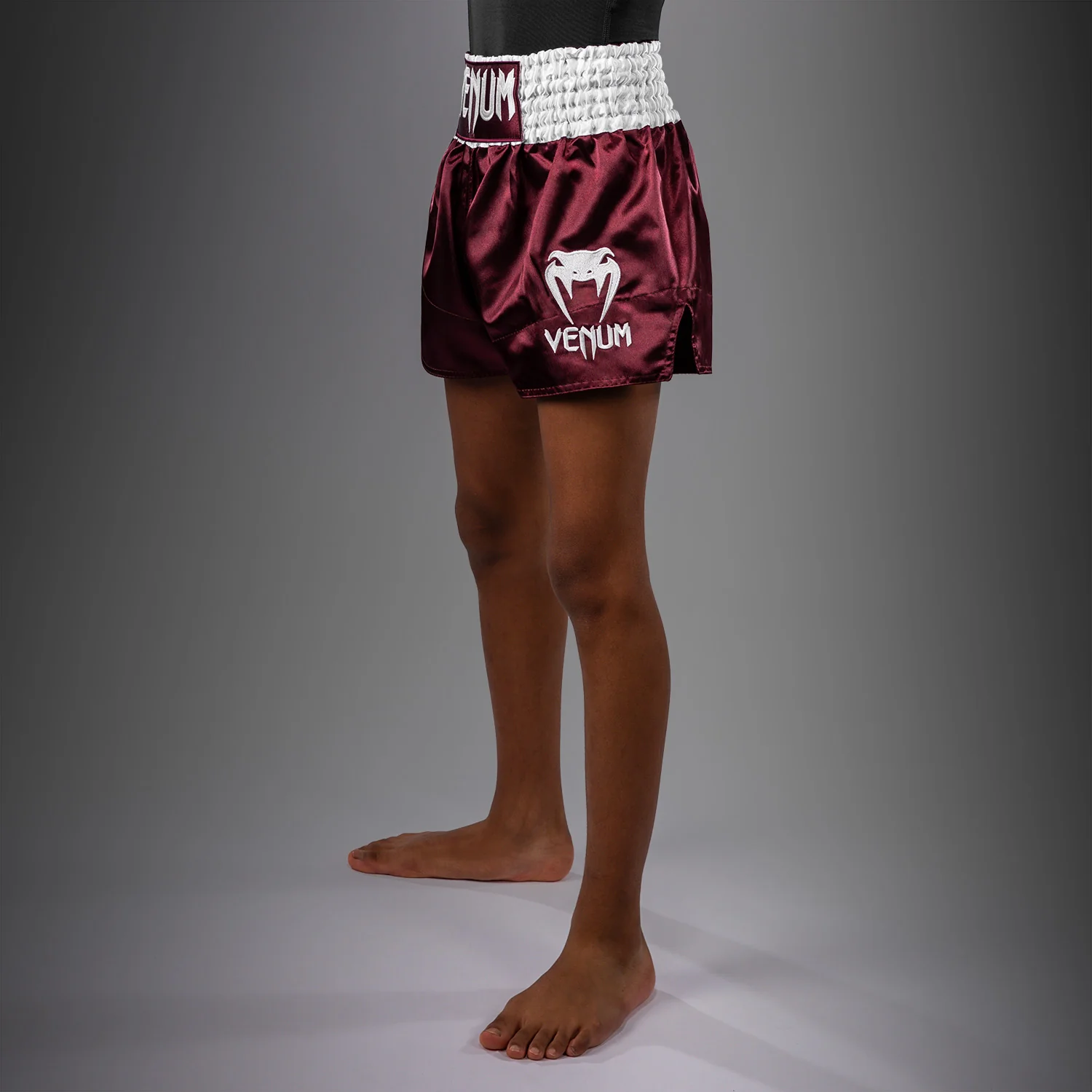 Venum Classic Short de Muay Thai para niños – Burdeos - Image 2