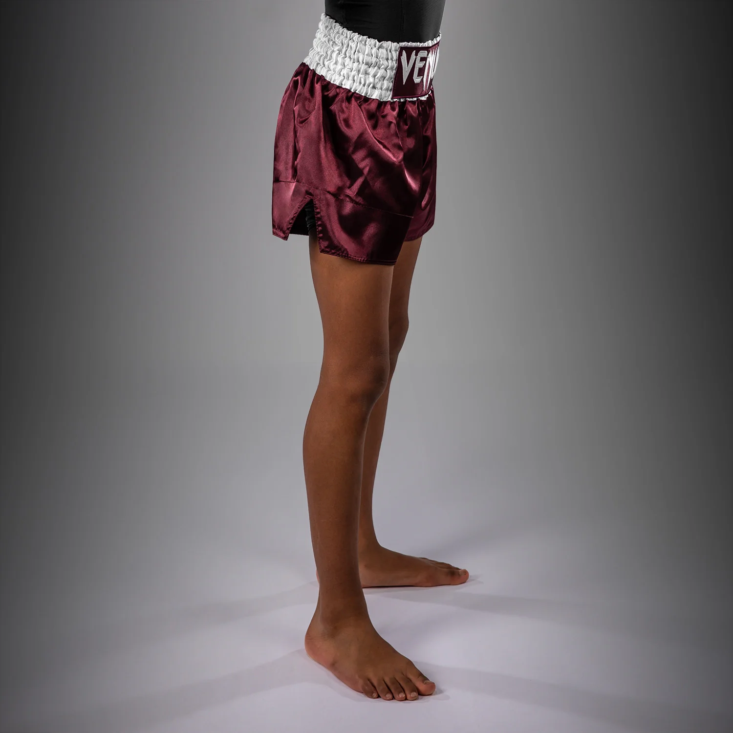 Venum Classic Short de Muay Thai para niños – Burdeos - Image 3