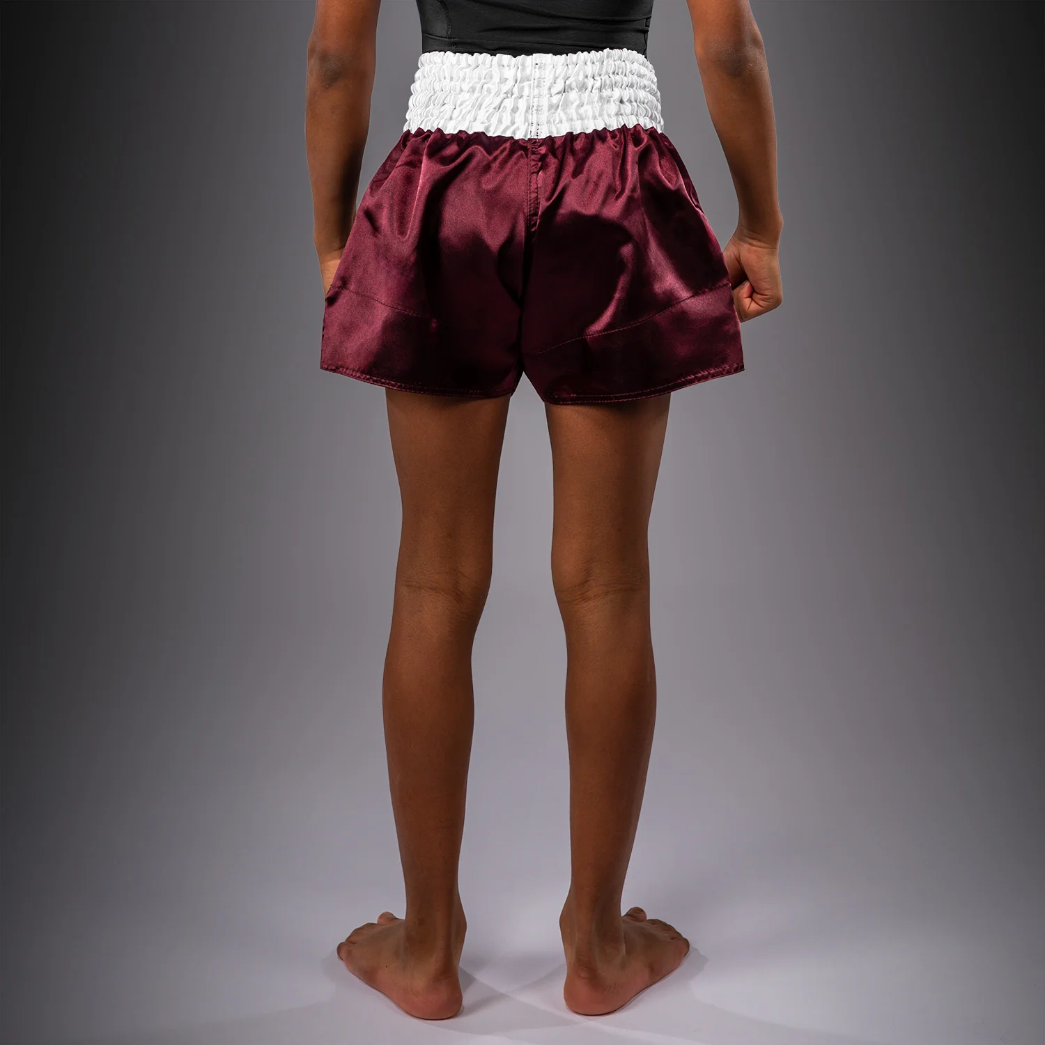 Venum Classic Short de Muay Thai para niños – Burdeos - Image 4