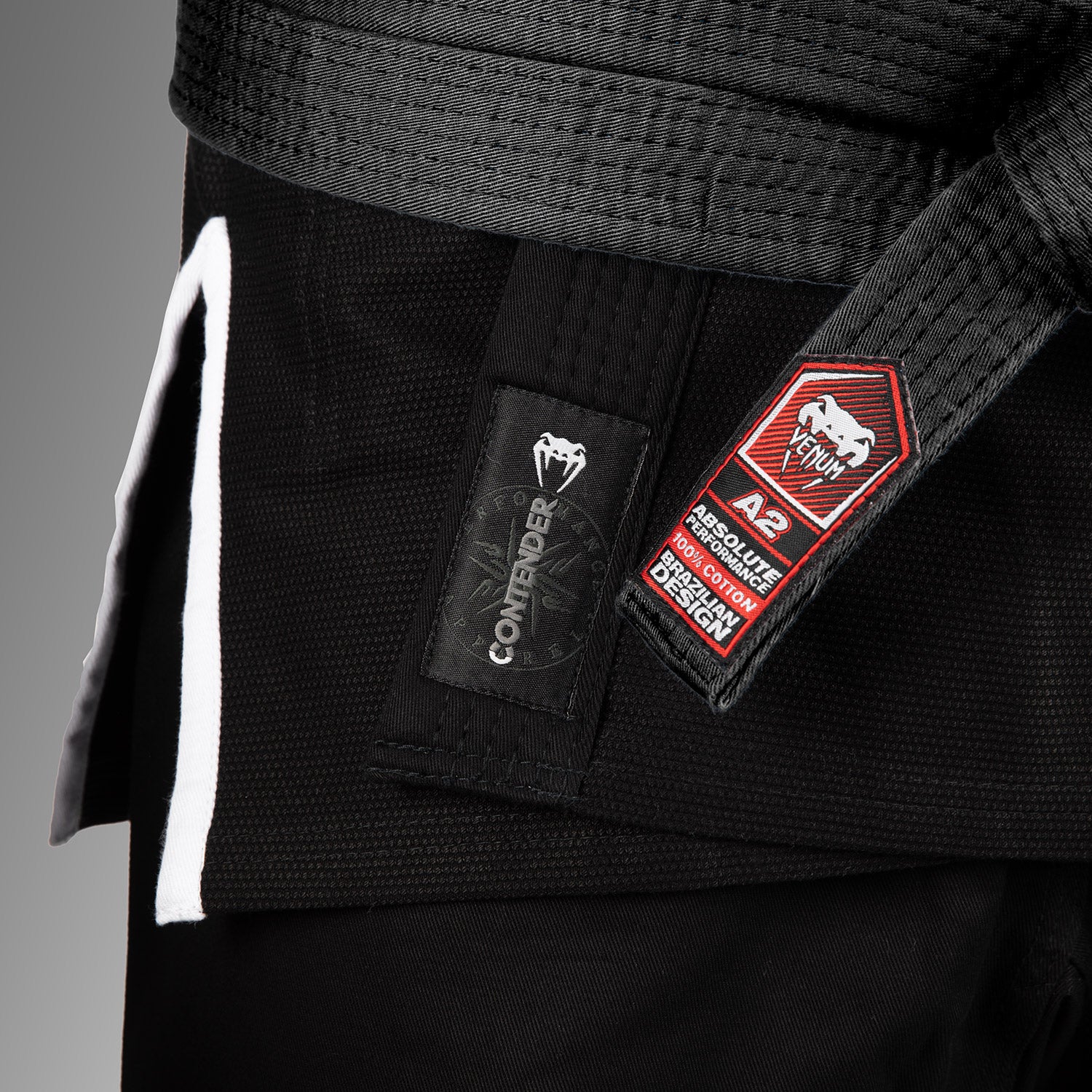 Venum Contender 3.0 Gi de Jiu Jitsu Brasileño - Negro - Image 6
