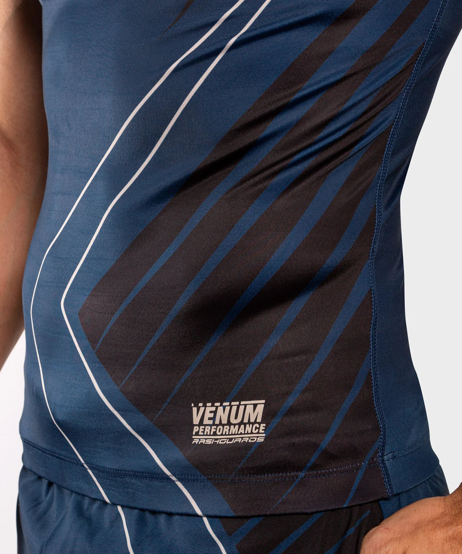 Venum Contender 5.0 Rashguard – Mangas cortas - marino/arena - Image 7