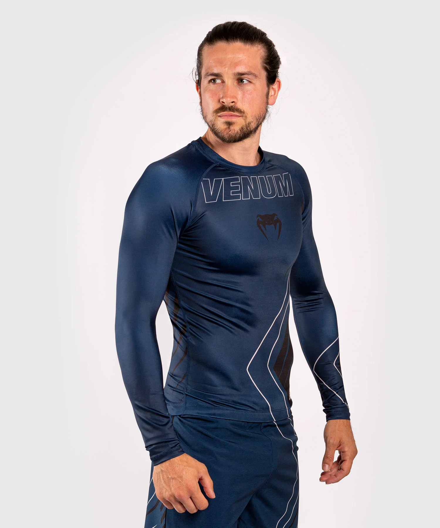 Venum Contender 5.0 Rashguard – Mangas Largas - marino/arena - Image 3