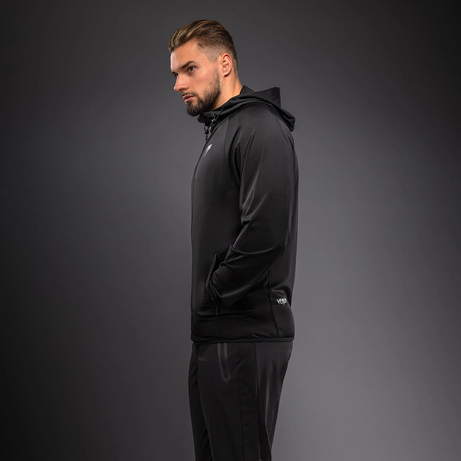 Venum Contender Aero Chaqueta de Chándal – Negro - Image 3
