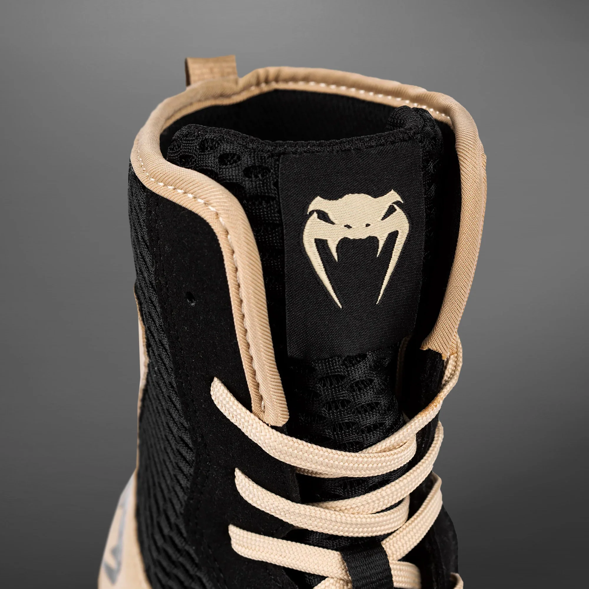 Venum Contender Calzado de Boxeo - Negro/Arena - Image 7
