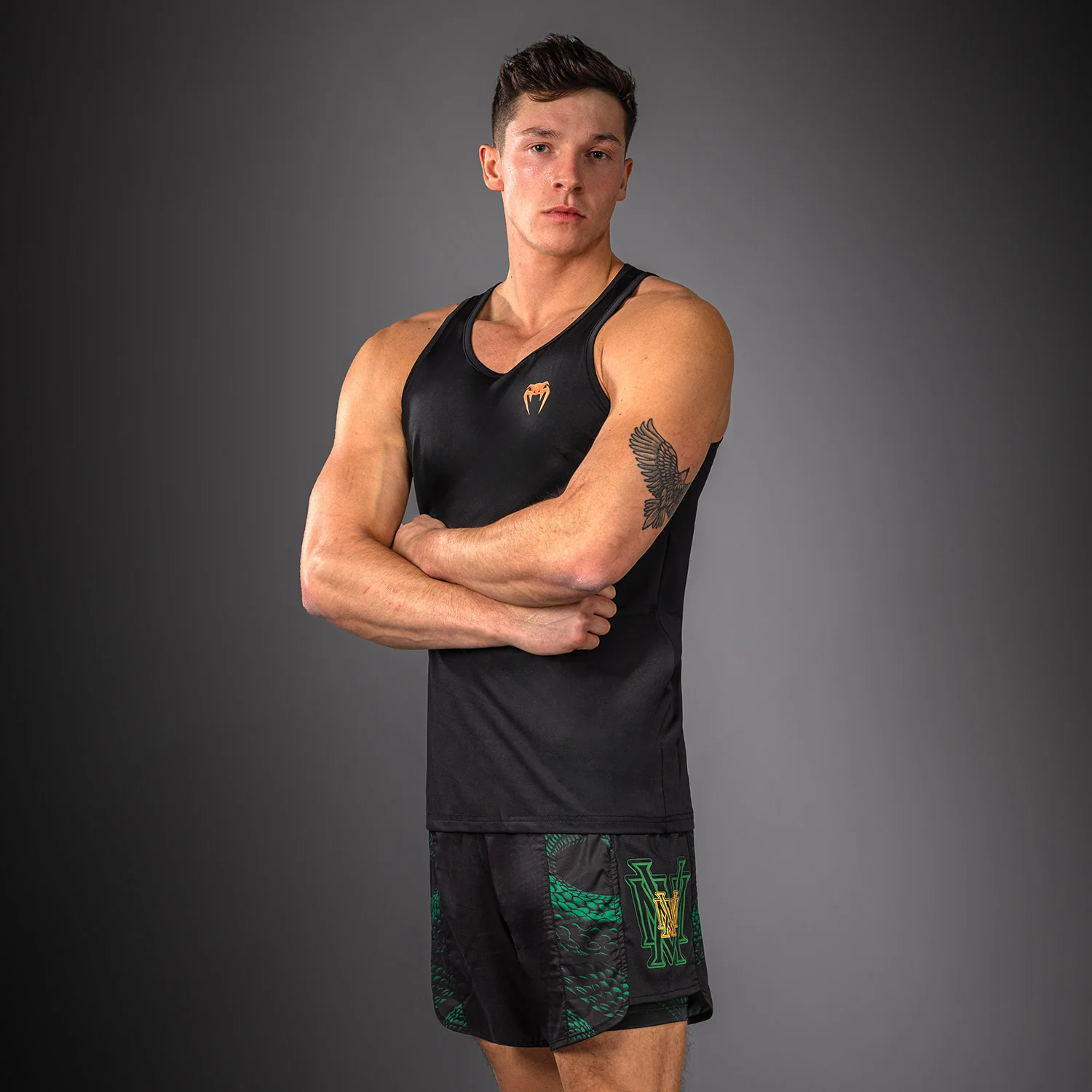 Venum Contender Camiseta de Tirantes – Negro/Oro - Image 2