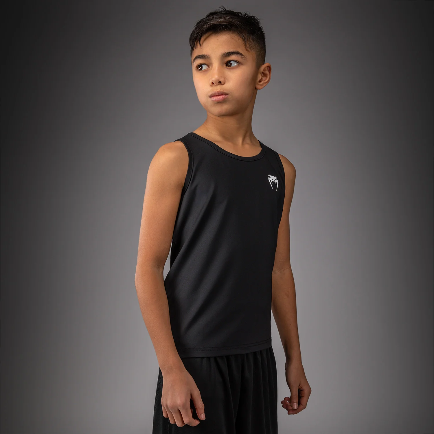 Venum Contender Camiseta de Tirantes Para Niños – Negro/Blanco - Image 3