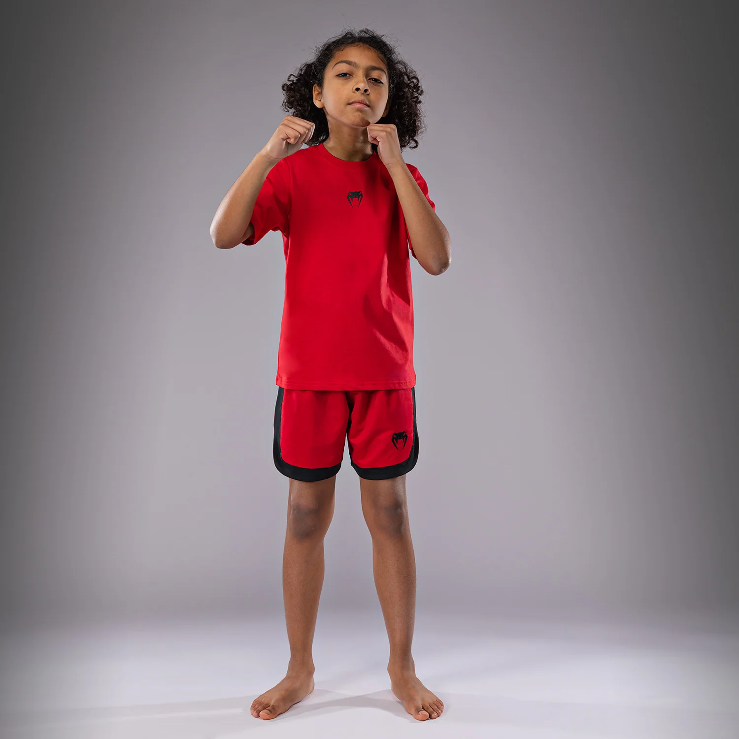 Venum Contender Camiseta para Niños - Rojo Cereza - Image 4