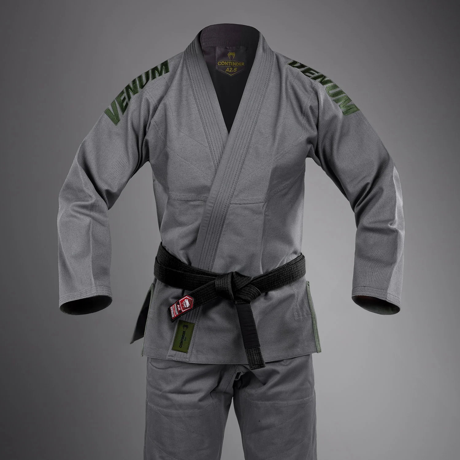 Venum Contender Evo 2.0 Gi de Jiu Jitsu Brasileño 380g - Storm Grey - Image 3