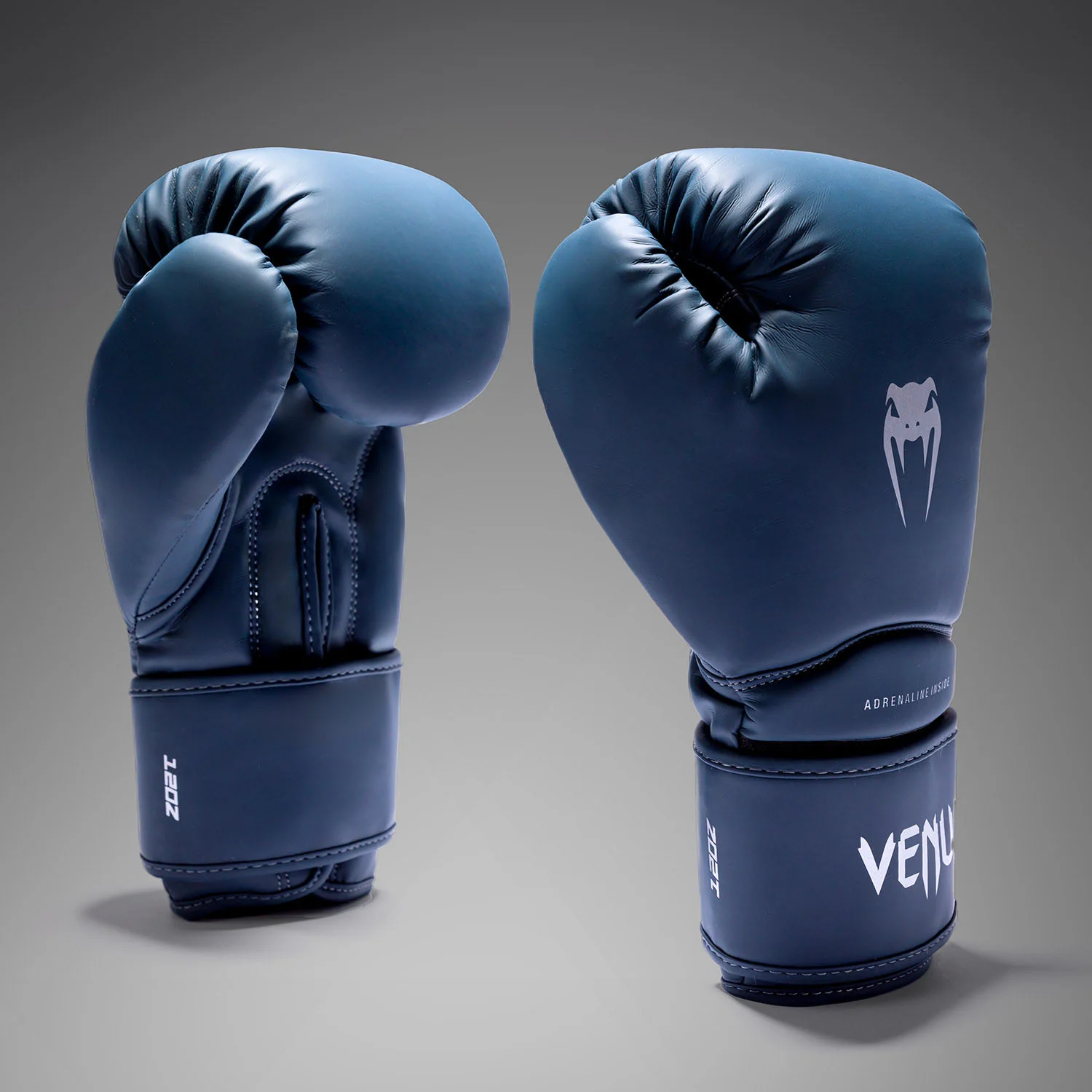 Venum Contender Guantes de Boxeo - Azul Medianoche/Plata - Image 2