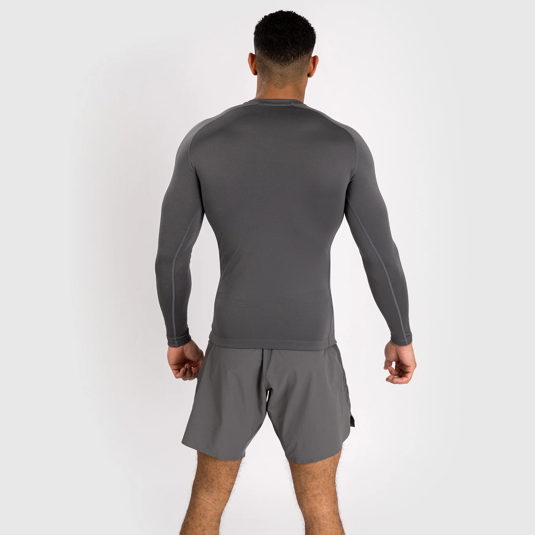 Venum Contender Lycra de manga larga para hombre - Gris - Image 2
