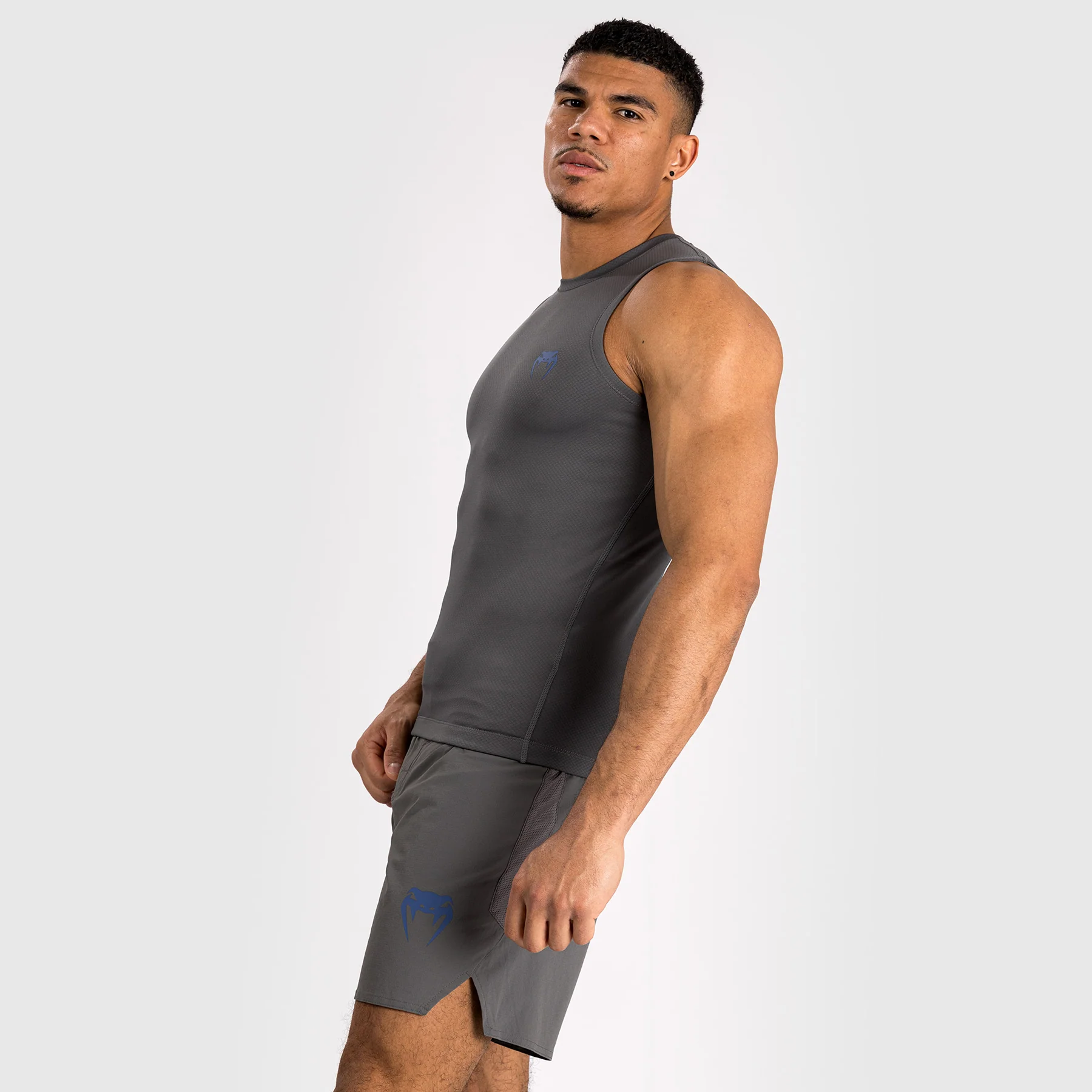 Venum Contender Lycra sin mangas para hombre -Gris - Image 3