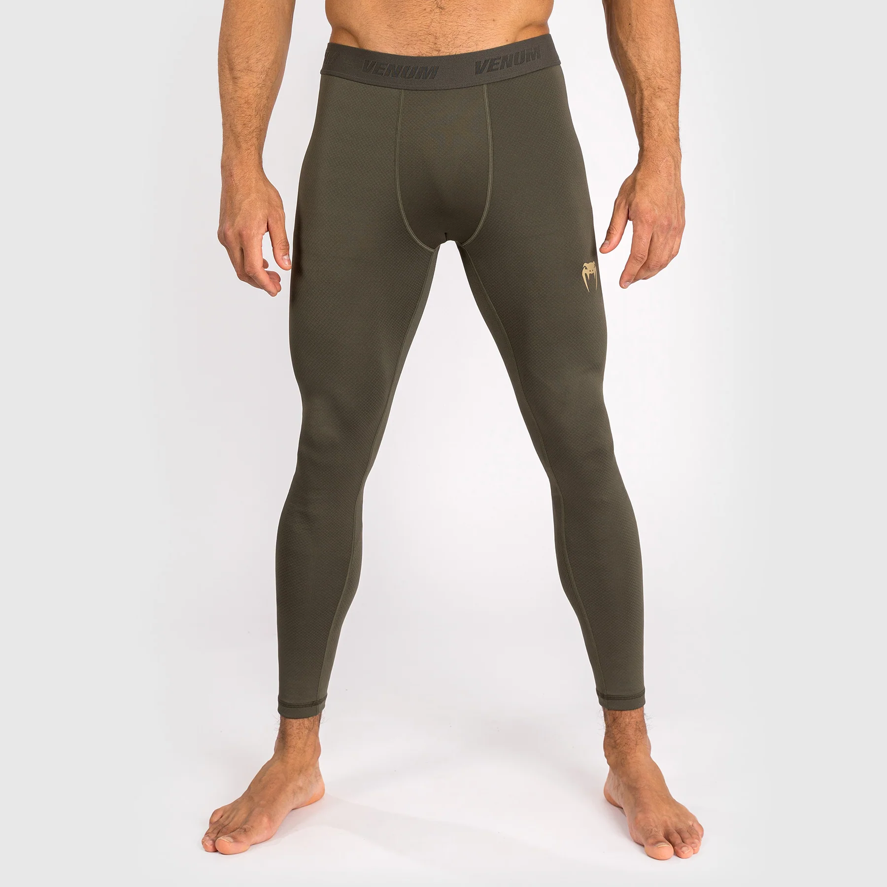 Venum Contender Pantalones de compresión para hombre - Caqui