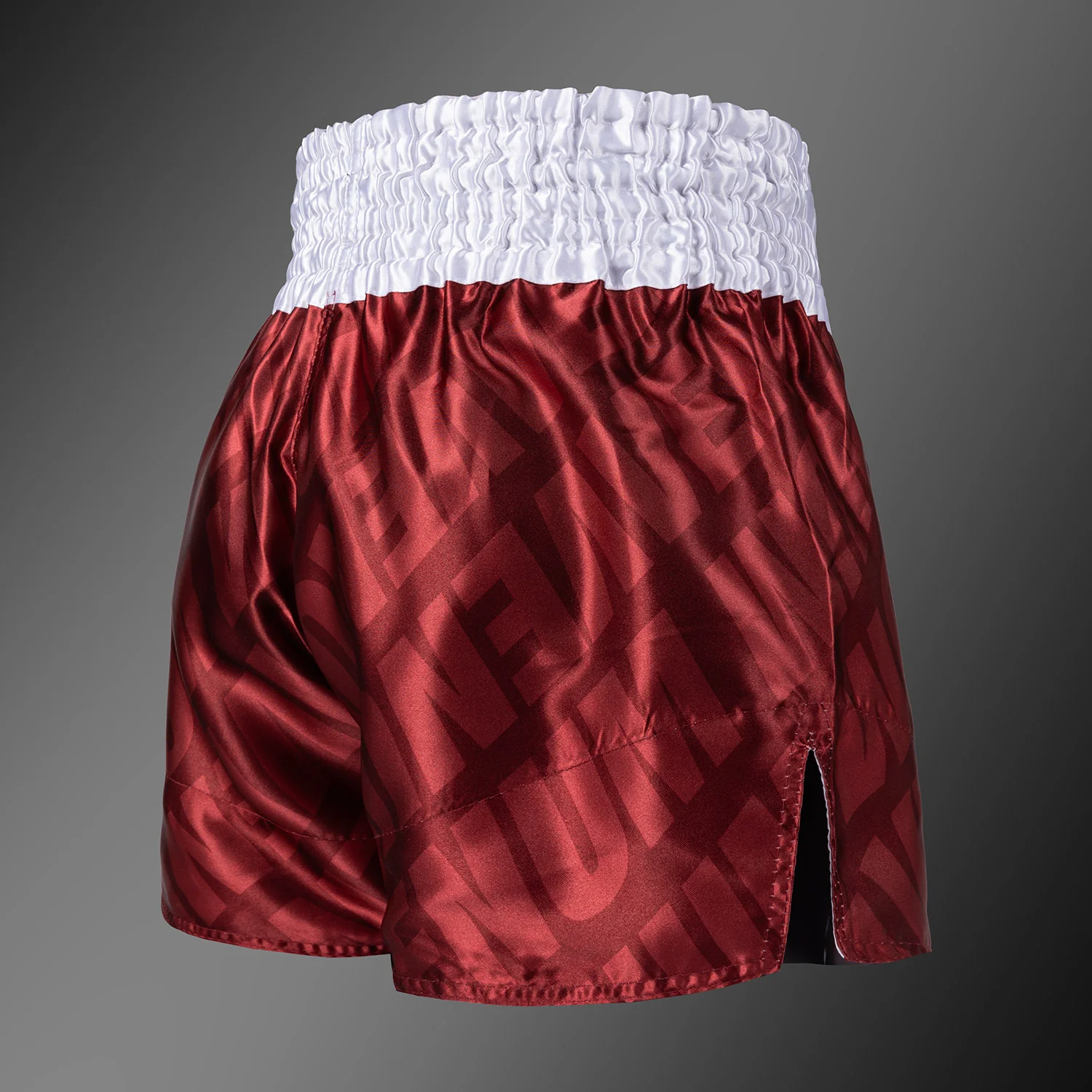Venum Contender XT Pantalones Cortos Muay Thai – Rojo Cereza/Blanco - Image 3
