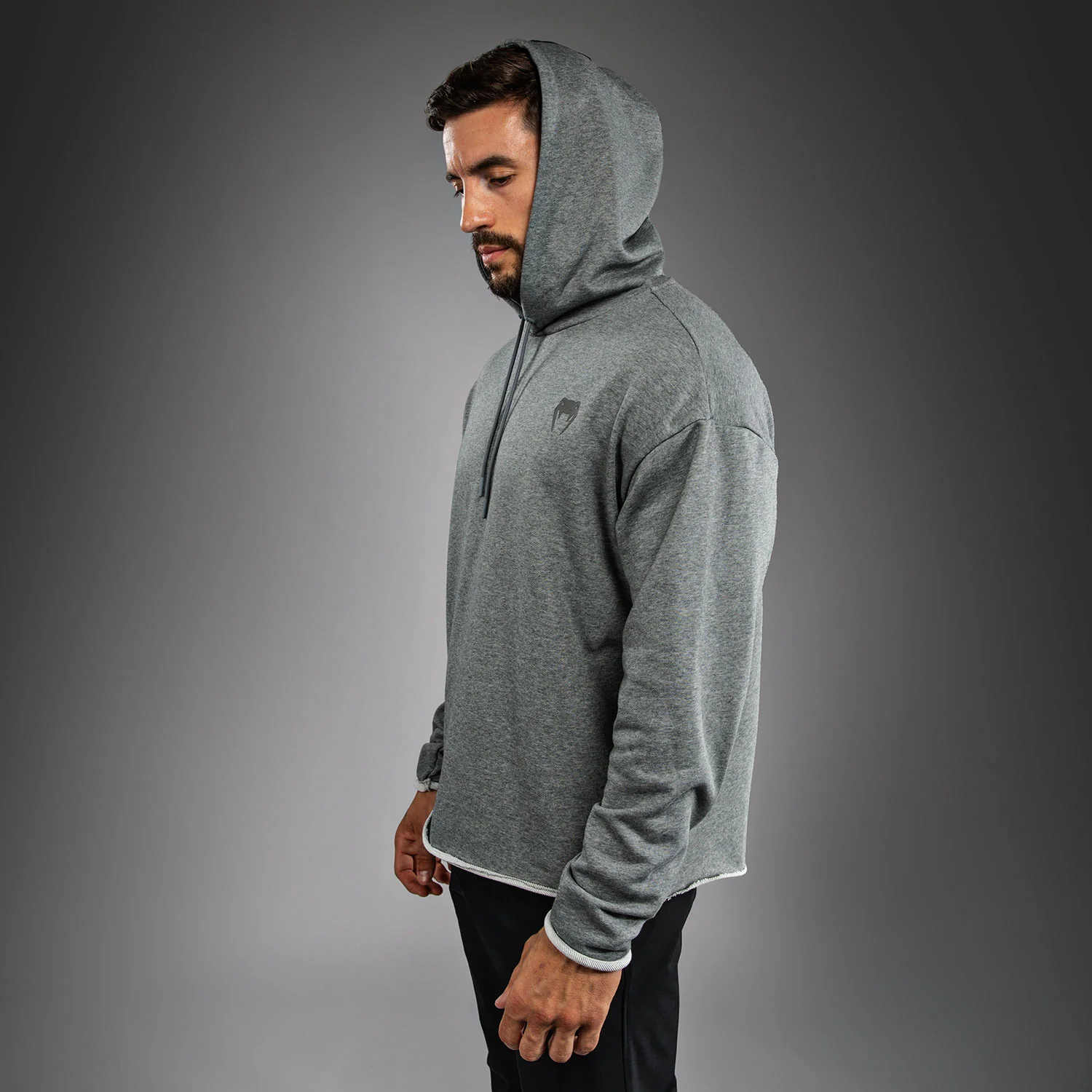 Venum Divide Sudadera - Gris Melange - Image 3