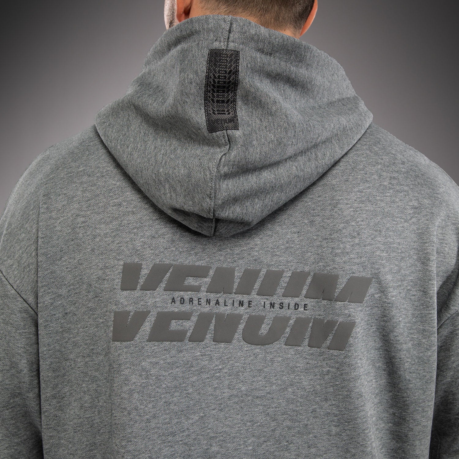 Venum Divide Sudadera - Gris Melange - Image 4