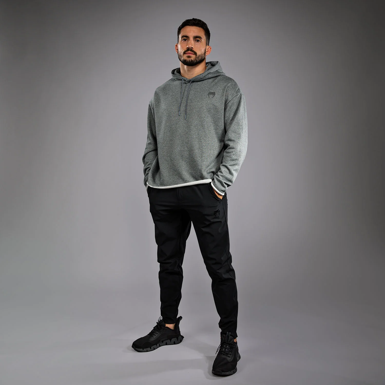Venum Divide Sudadera - Gris Melange - Image 6