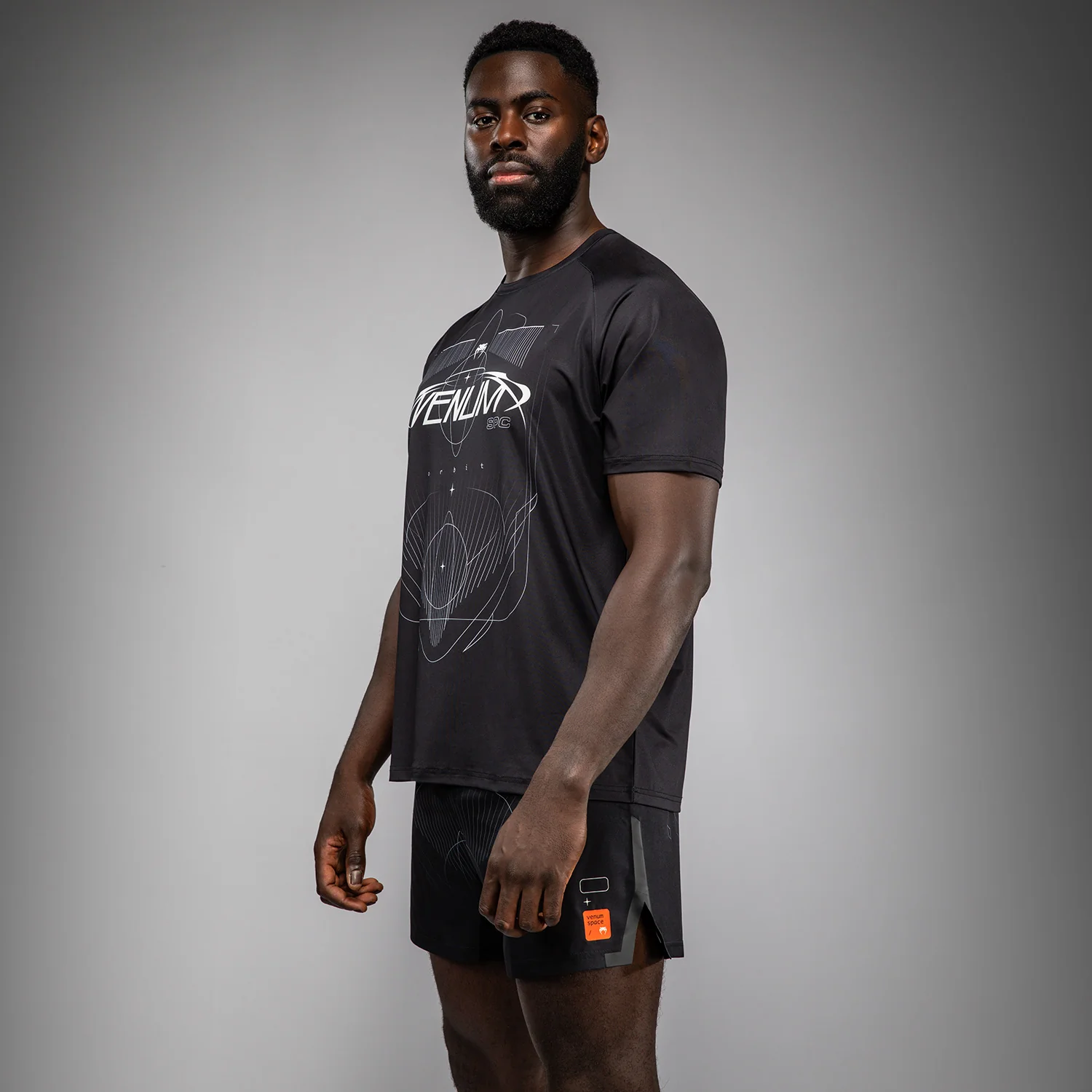 Venum Eclipse Camiseta Dry-Tech – Negro/Plata - Image 4