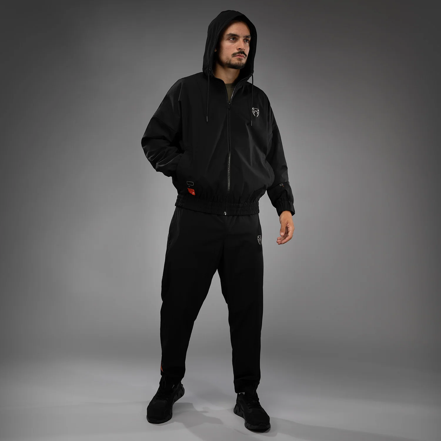 Venum Eclipse Chaqueta Track – Negro/Marfil - Image 10