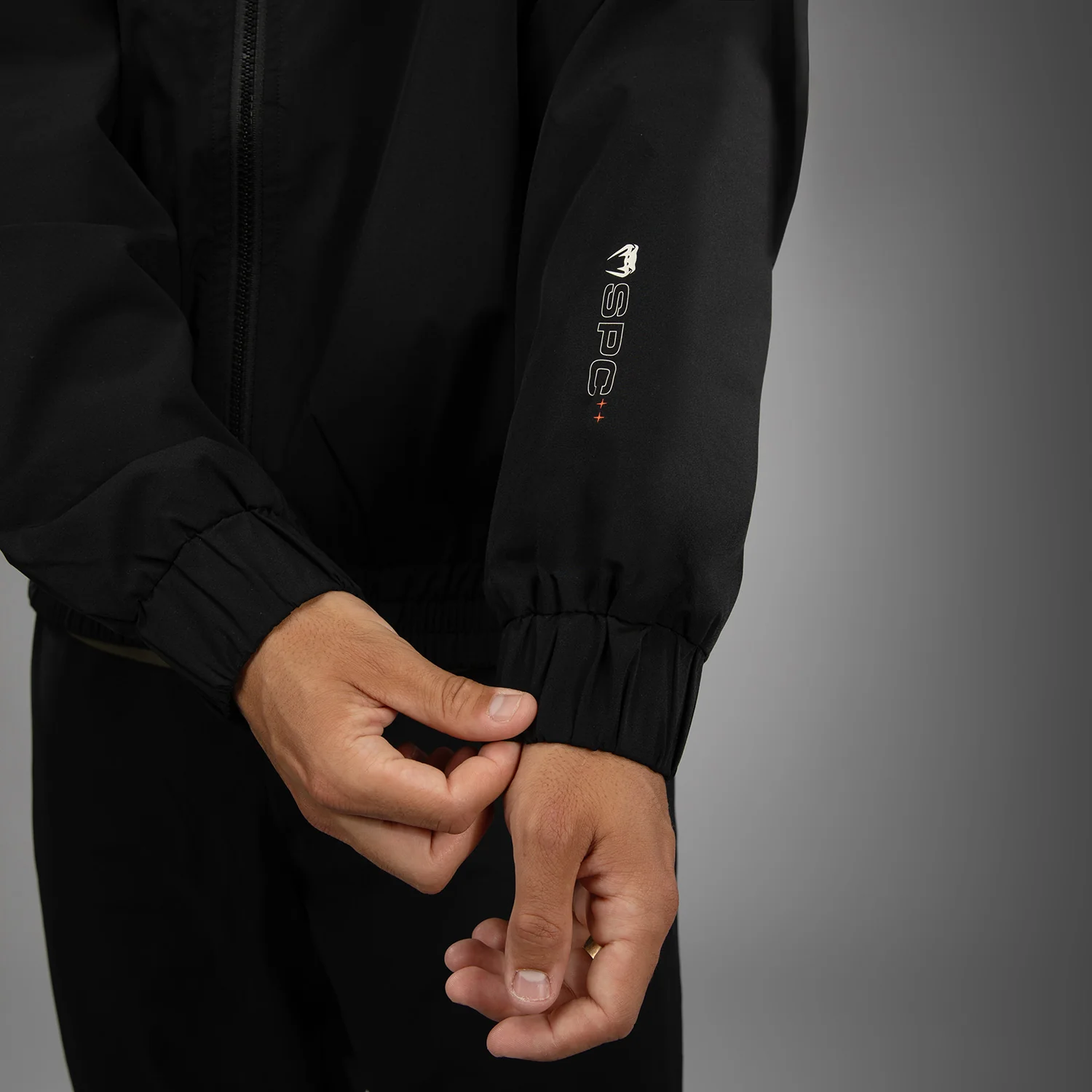 Venum Eclipse Chaqueta Track – Negro/Marfil - Image 7