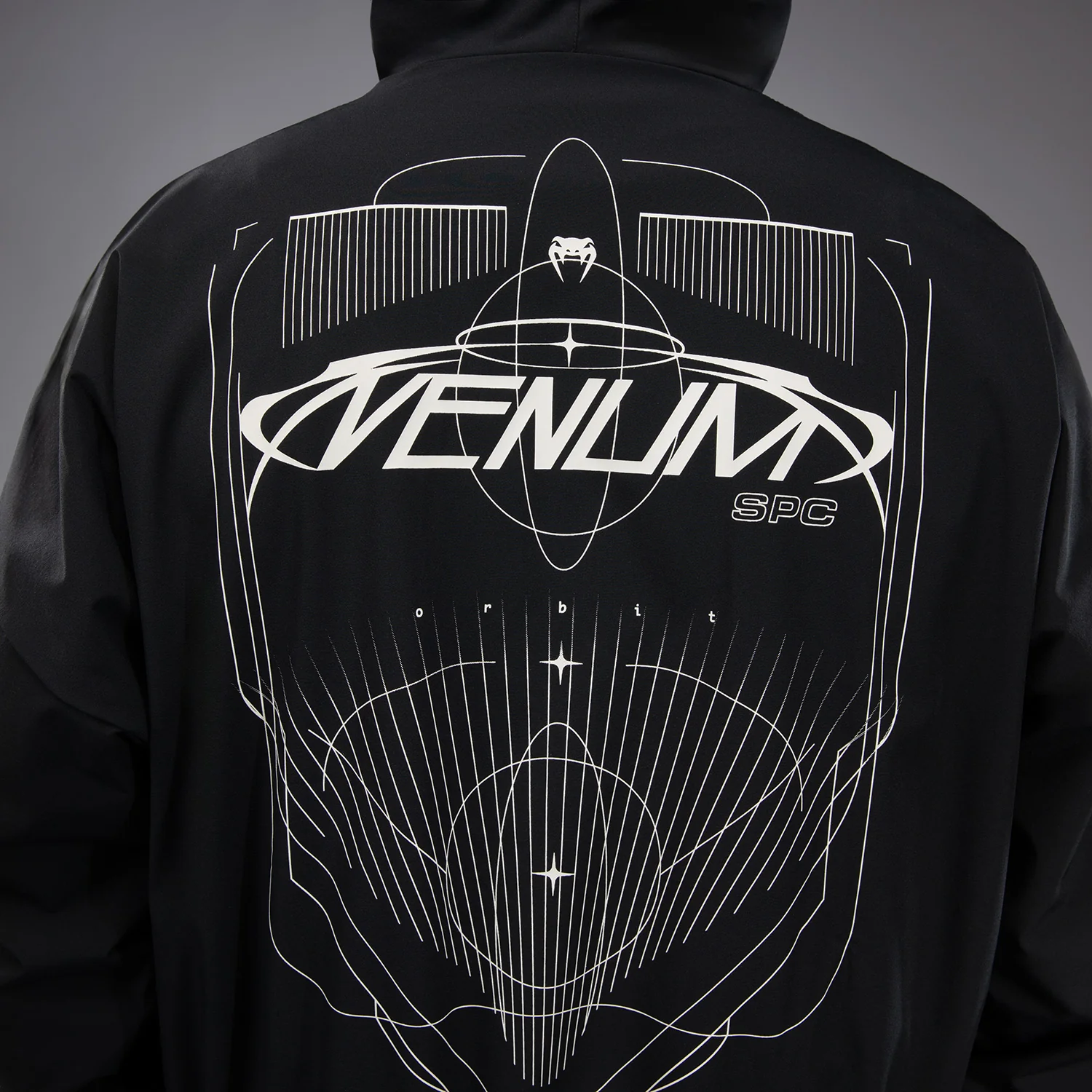 Venum Eclipse Chaqueta Track – Negro/Marfil - Image 9