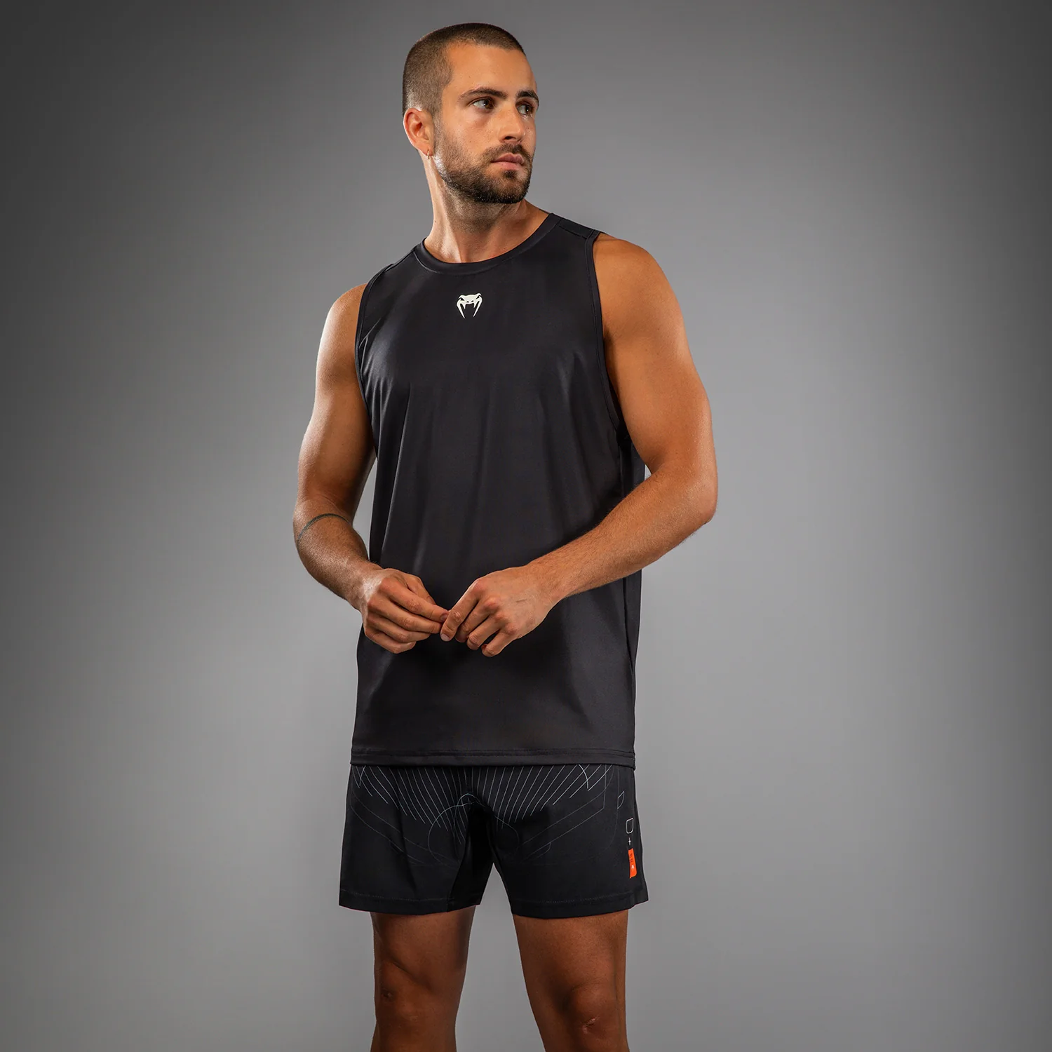 Venum Eclipse Dry-Tech Camiseta Sin Mangas – Negro/Marfil - Image 5