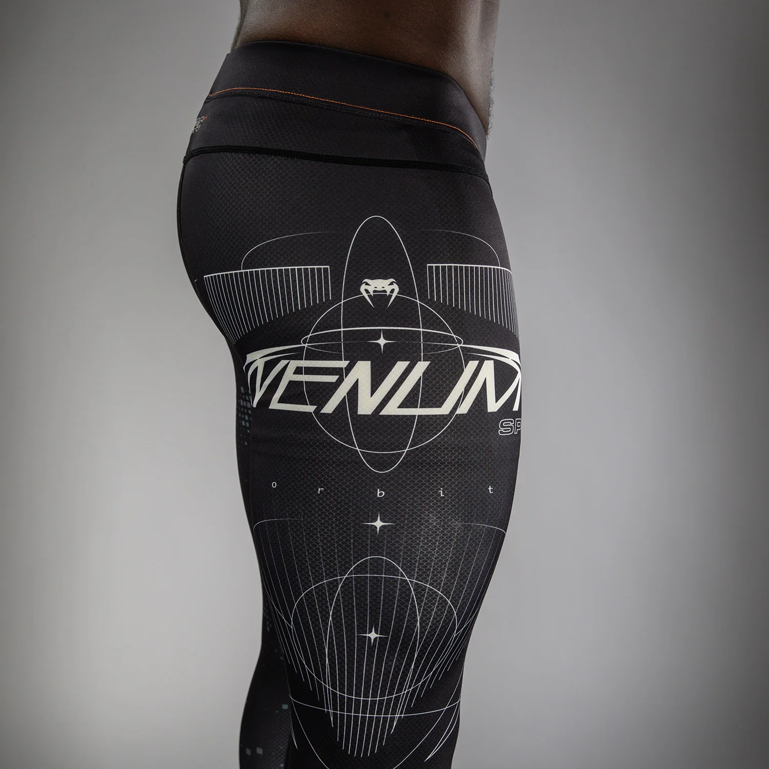 Venum Eclipse Mallas – Negro/Marfil - Image 6
