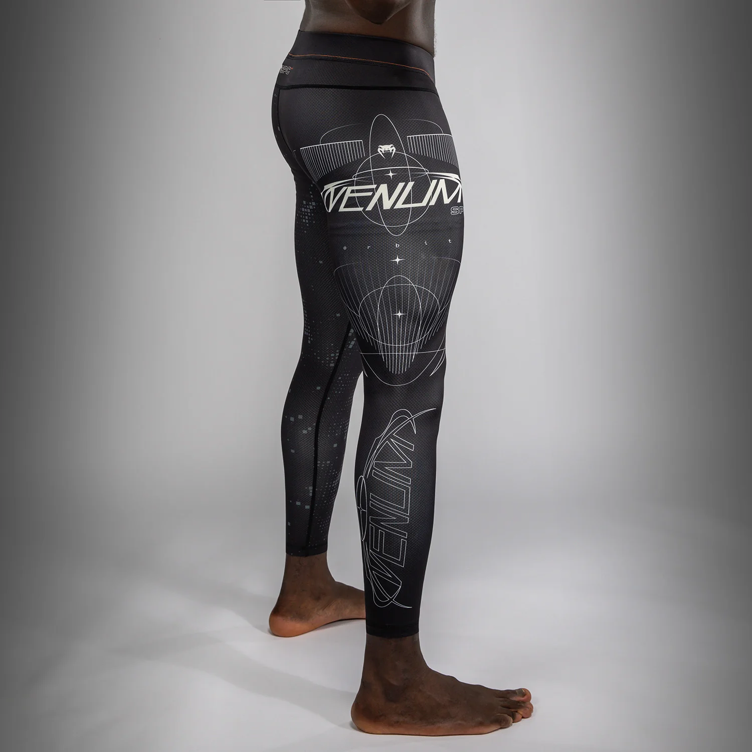 Venum Eclipse Mallas – Negro/Marfil - Image 9