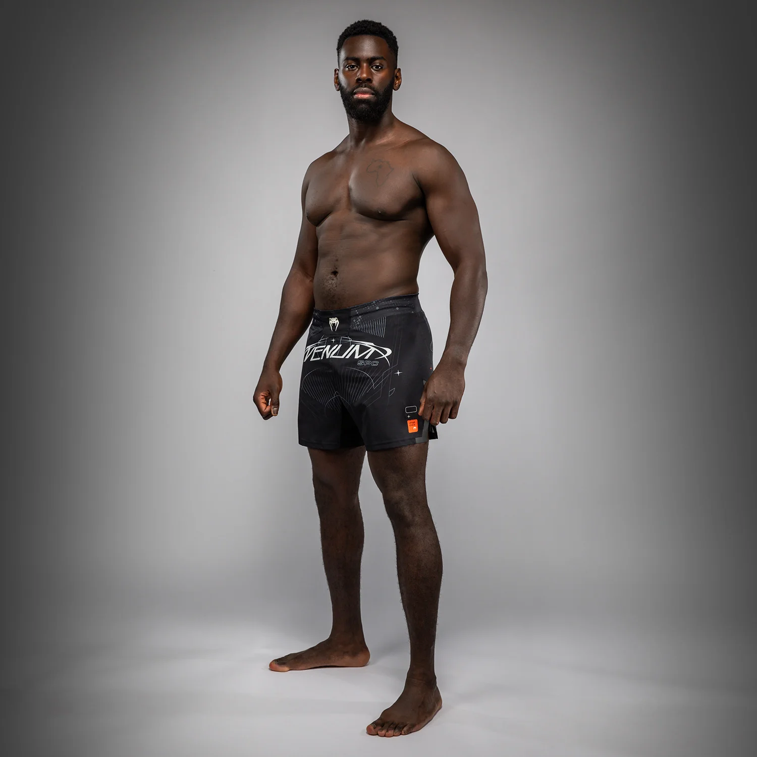 Venum Eclipse Pantalones Cortos de Lucha – Negro/Marfil - Image 4