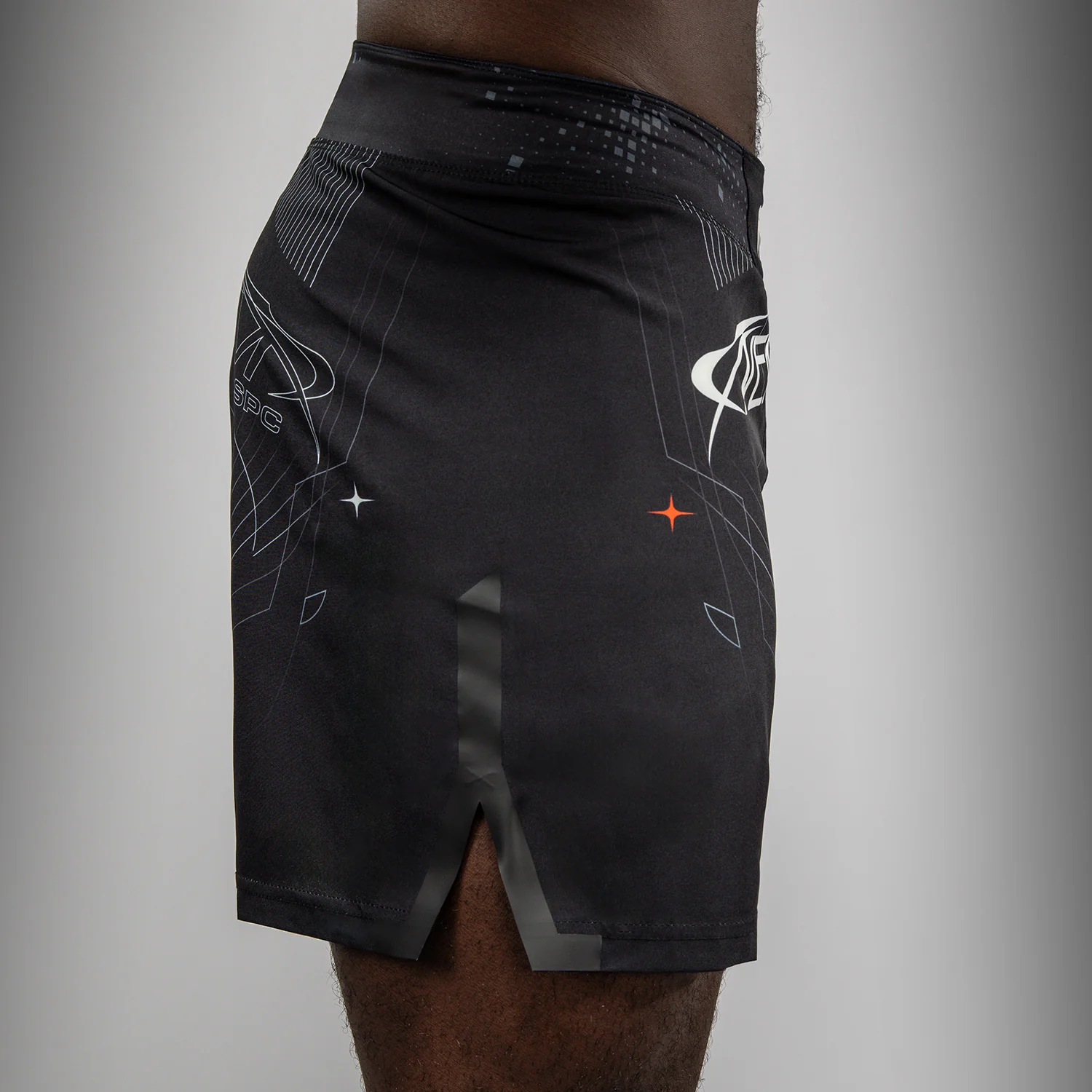 Venum Eclipse Pantalones Cortos de Lucha – Negro/Marfil - Image 6