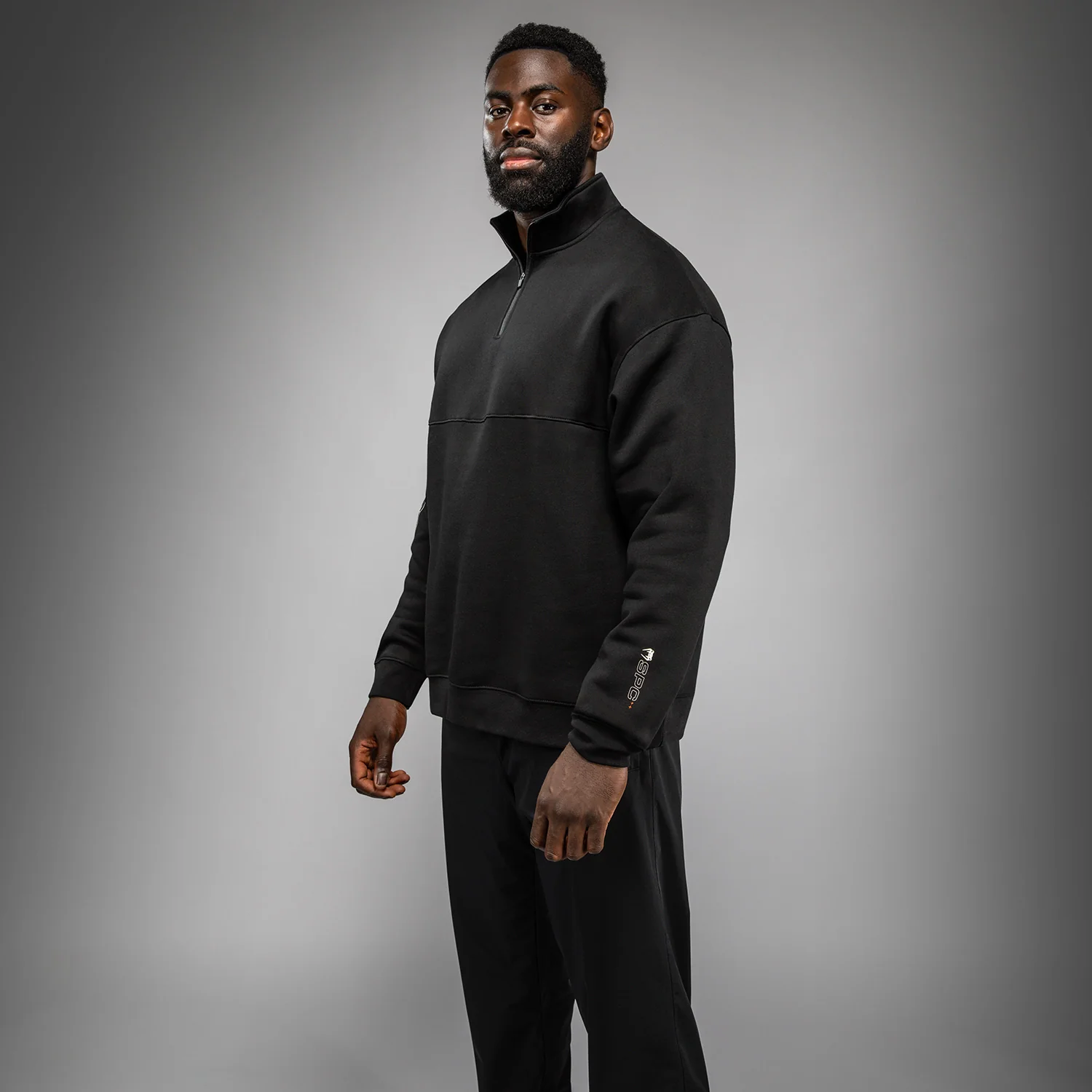 Venum Eclipse Sudadera Half-Zip – Negro/Marfil - Image 4